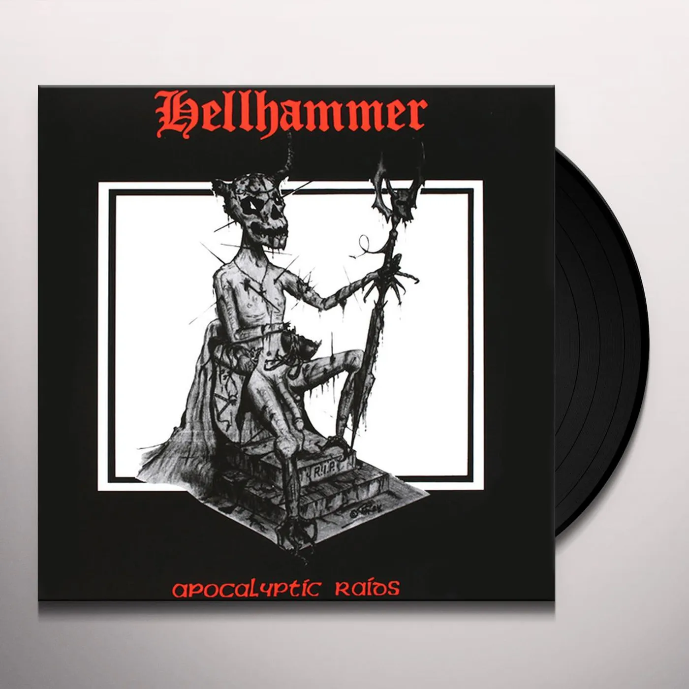 Hellhammer Apocalyptic Raids Vinyl Record