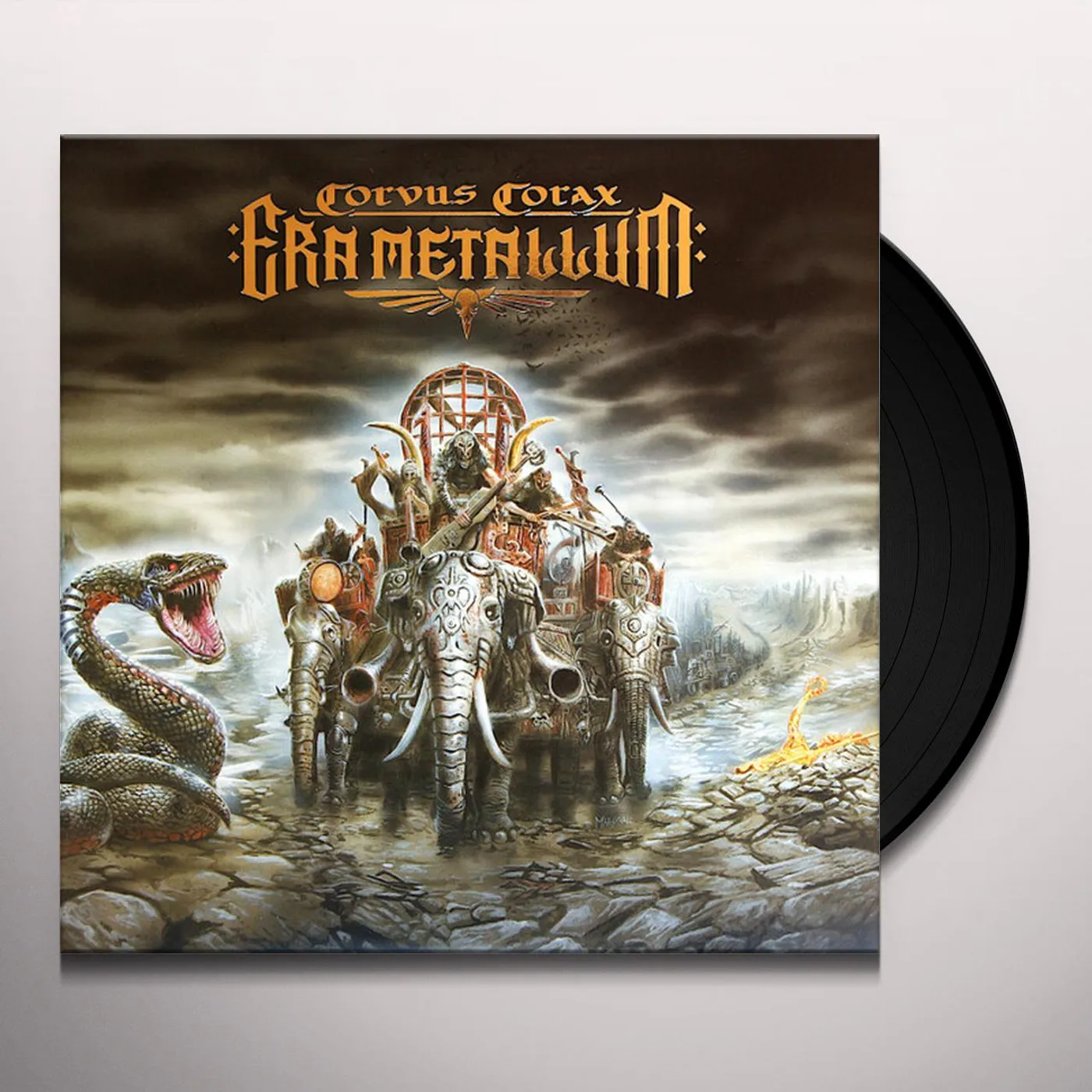 Corvus Corax ERA METALLUM (BLACK VINYL/3LP) Vinyl Record