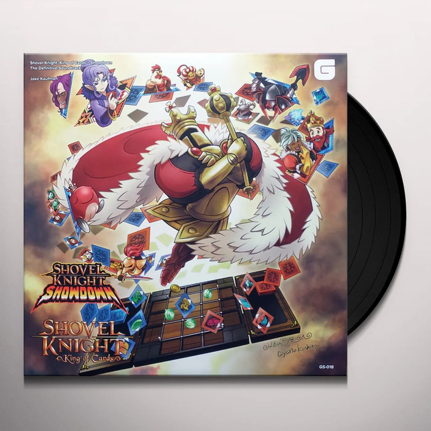 Jake Kaufman SHOVEL KNIGHT: KING OF CARDS + SHOWDOWN - THE Vinyl Record