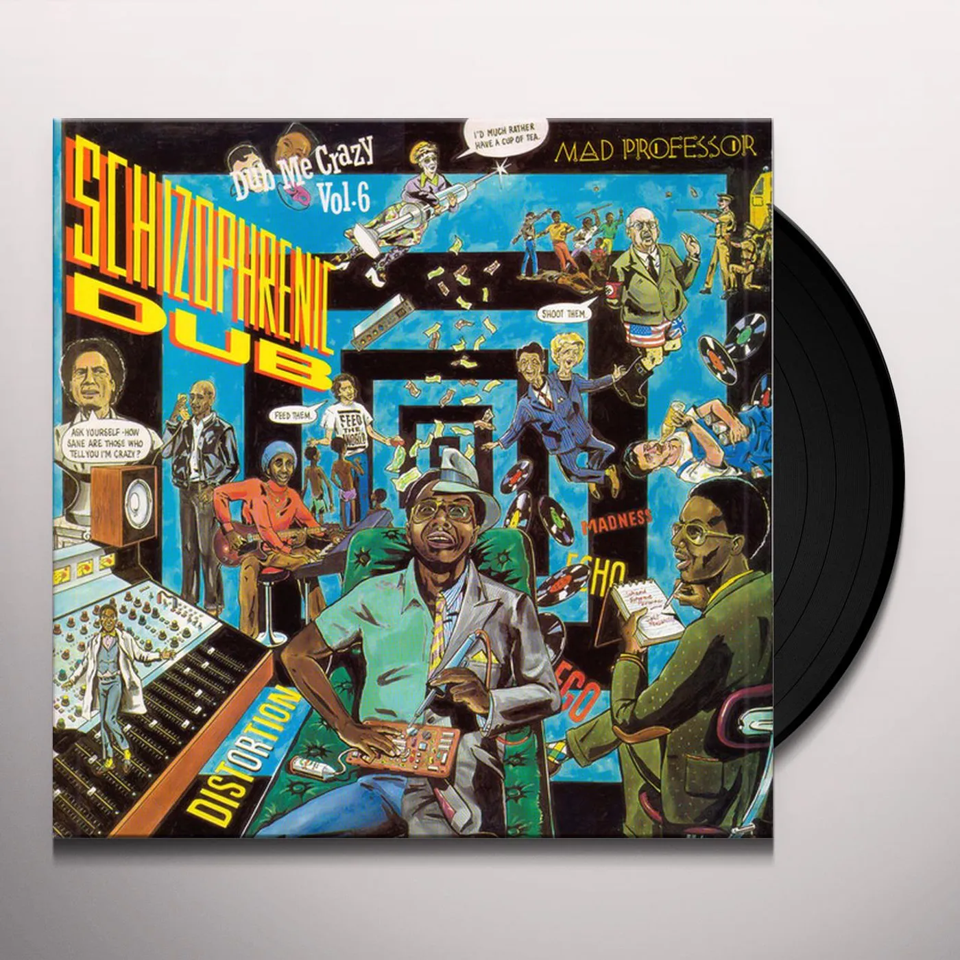 Mad Professor SCHIZOPHRENIC DUB - DUB ME CRAZY 6 Vinyl Record
