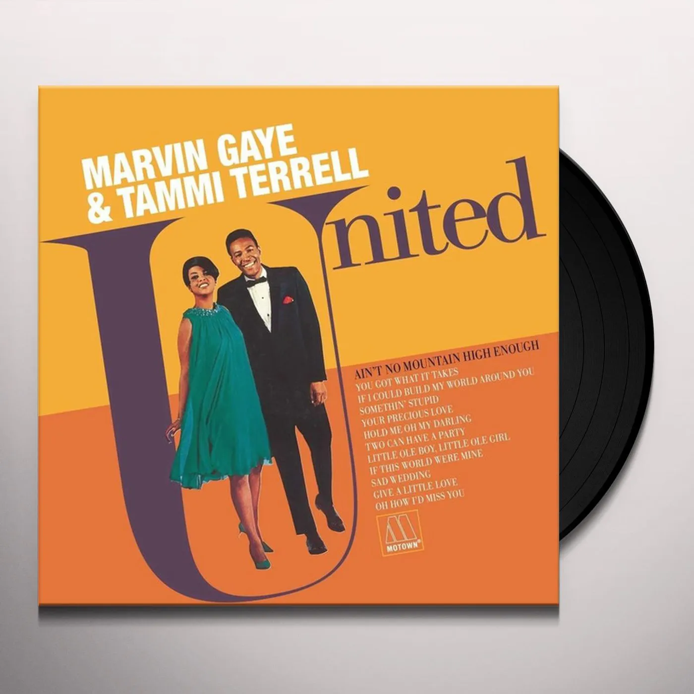 Marvin Gaye UNITED (WITH TAMMI TERRELL) Vinyl Record