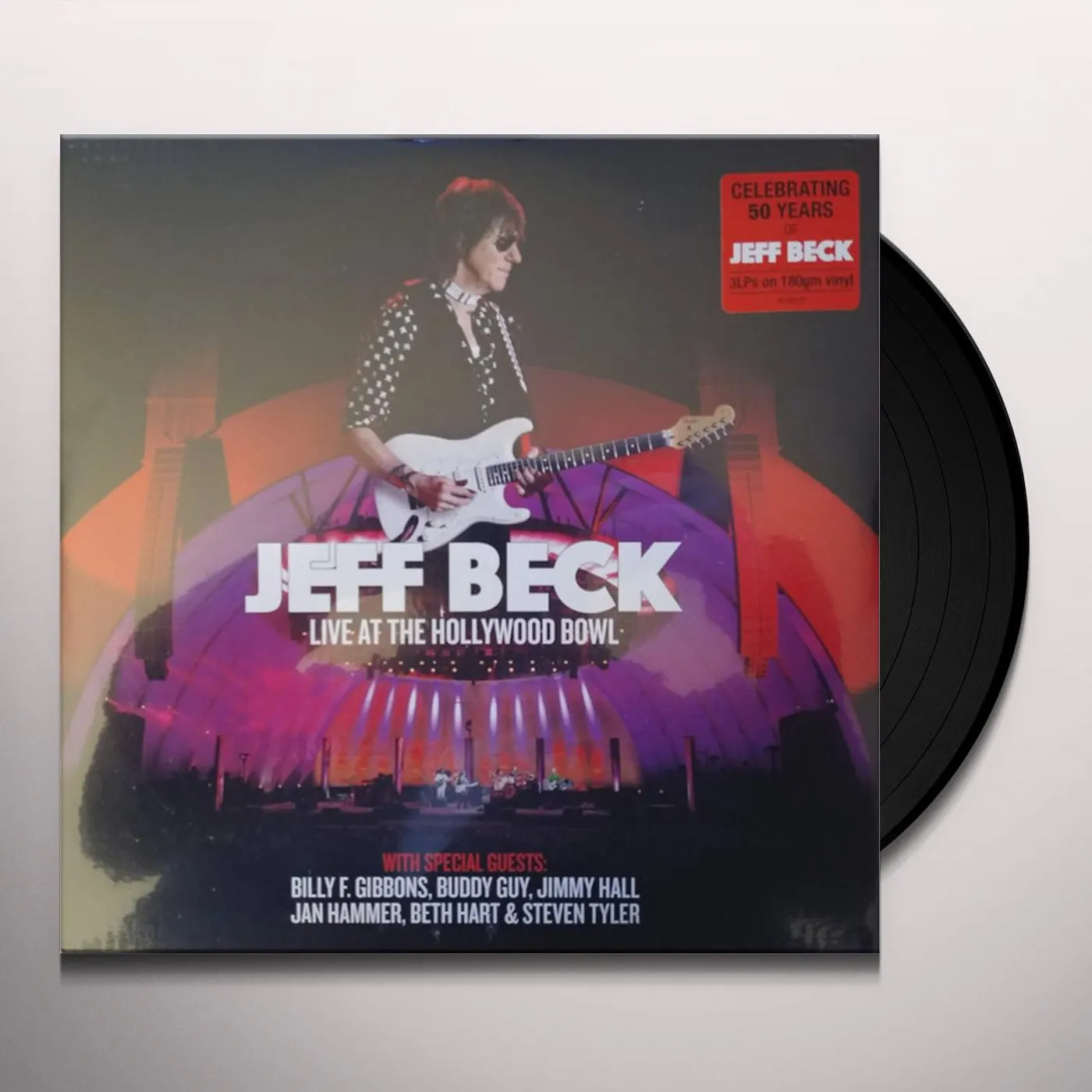 Jeff Beck LIVE AT THE HOLLYWOOD BOWL (3LP) Vinyl Record