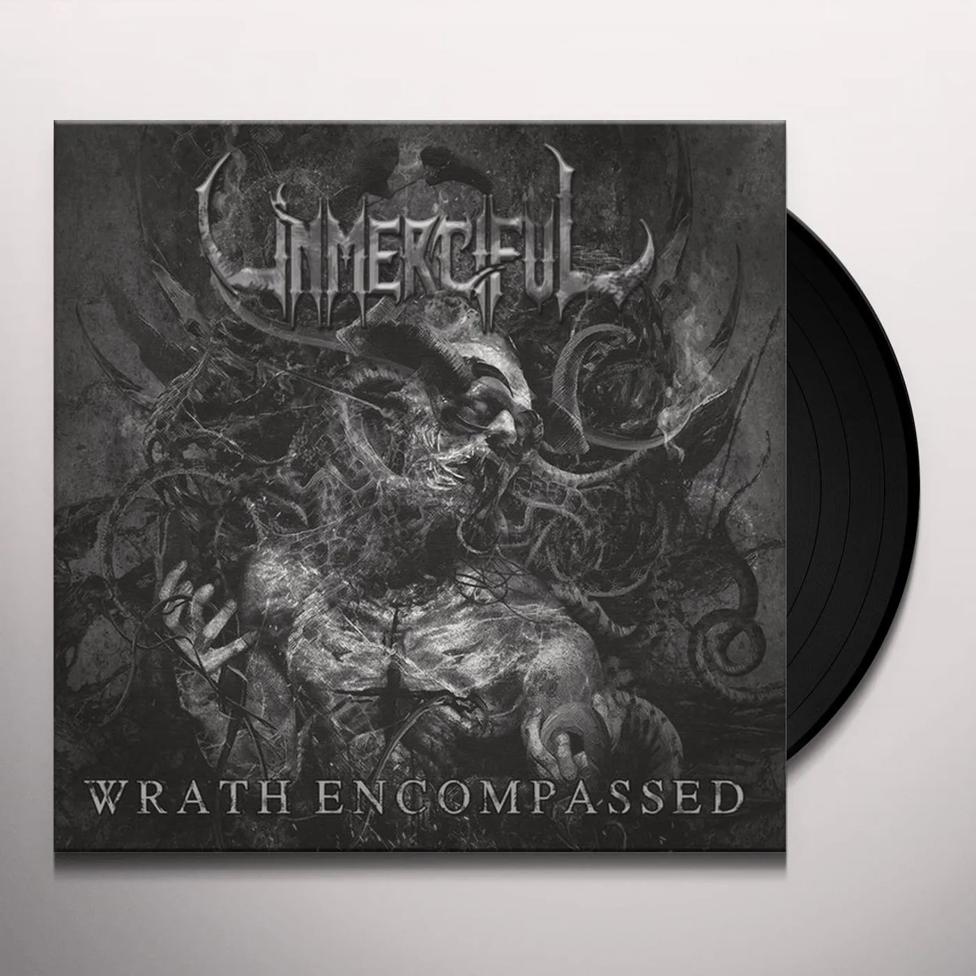 Unmerciful WRATH ENCOMPASSED (MIXED COLOR VINYL) Vinyl Record