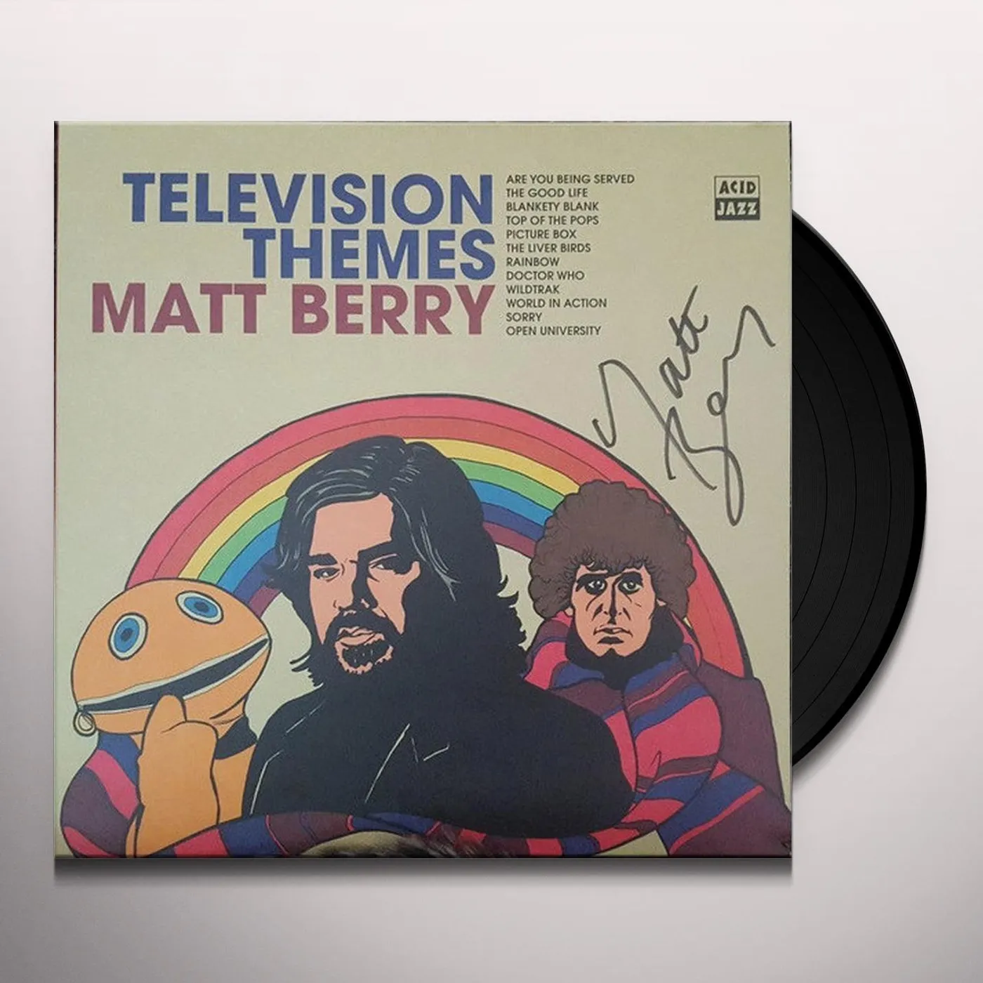 Matt Berry TELEVISION THEMES Vinyl Record