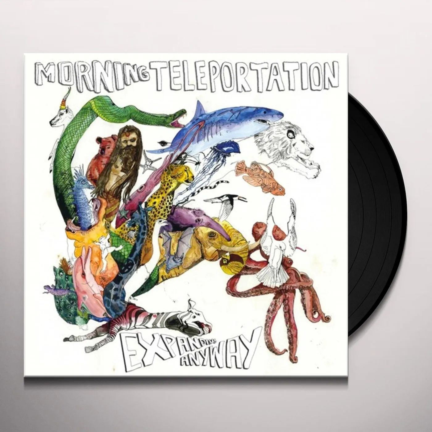 Morning Teleportation EXPANDING AWAY Vinyl Record