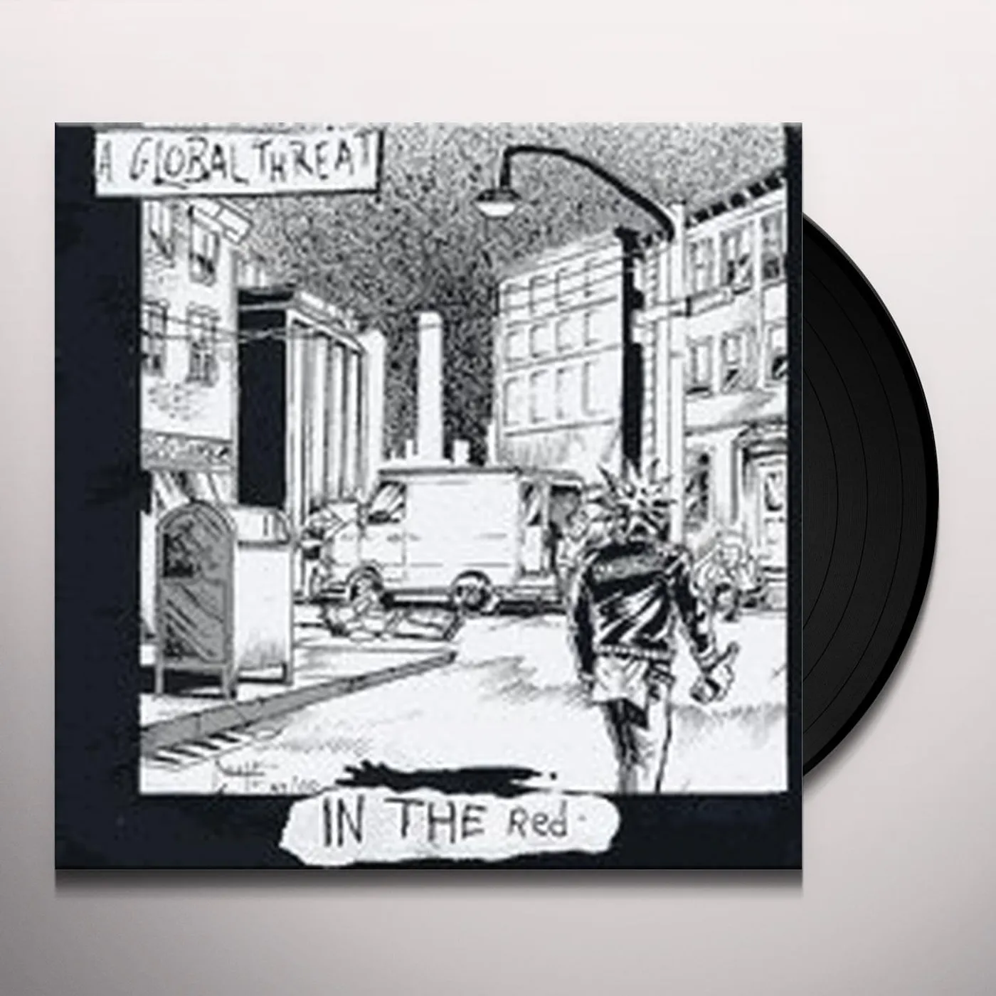 A Global Threat IN THE RED Vinyl Record