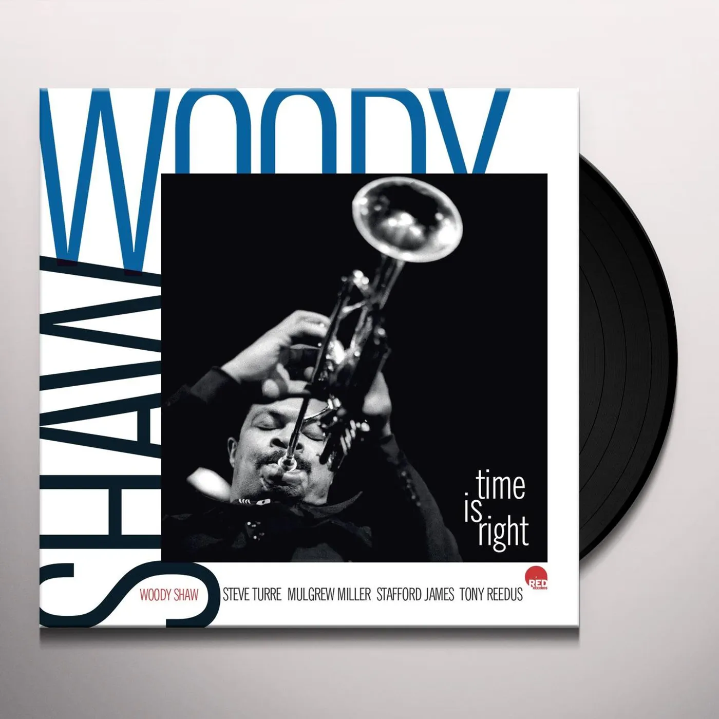 Woody Shaw TIME IS RIGHT Vinyl Record