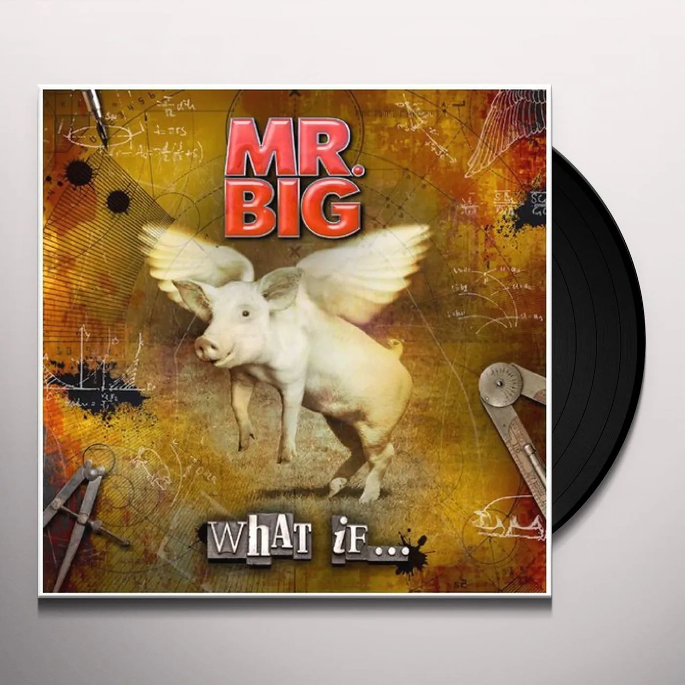 Mr. Big WHAT IF Vinyl Record