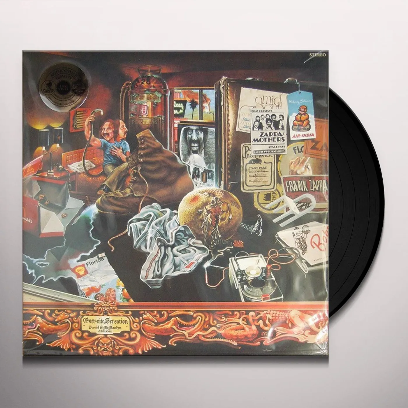 Frank Zappa OVER NITE SENSATION Vinyl Record