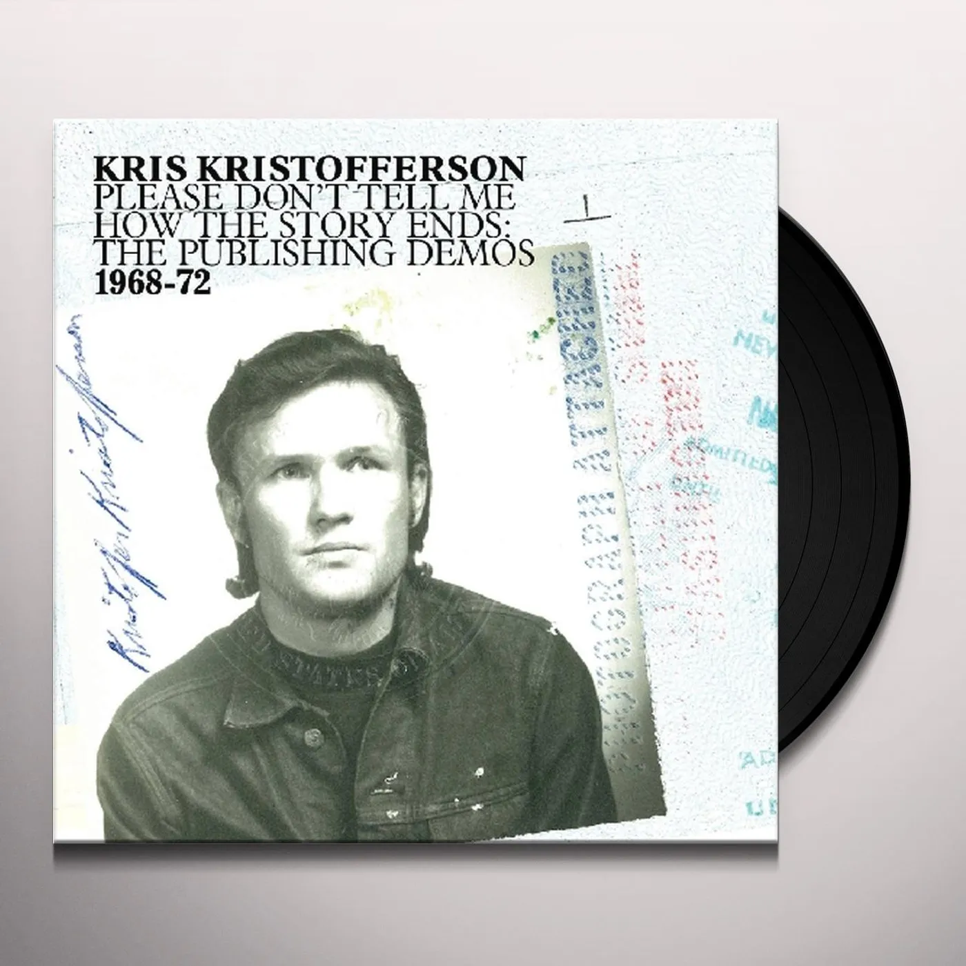 Kris Kristofferson PLEASE DON'T TELL ME HOW THE STORY ENDS: DEMOS Vinyl Record