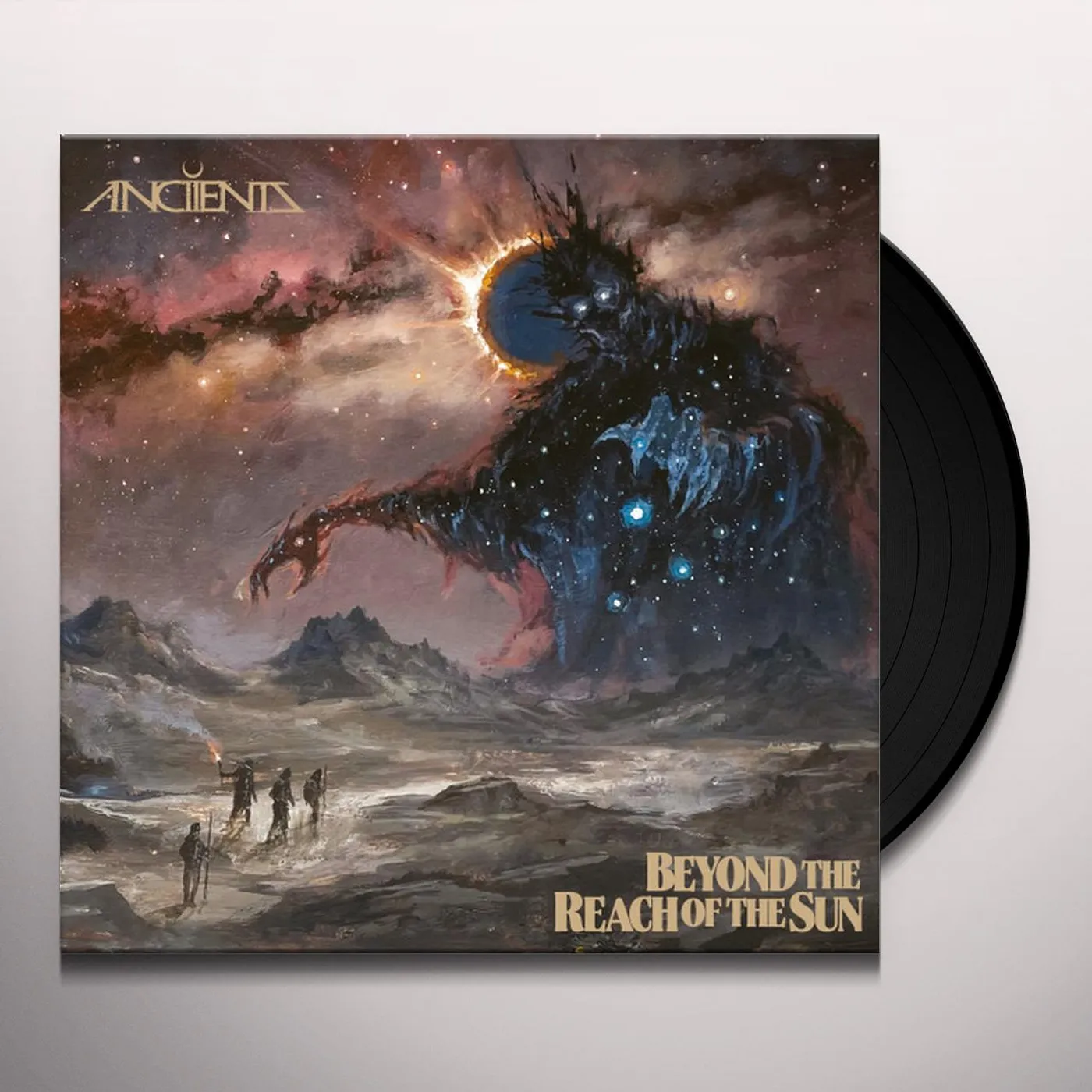 Anciients BEYOND THE REACH OF THE SUN (2LP/33RPM/TRANSPARENT BLUE AND BLACK MARBLED VINYL) Vinyl Record
