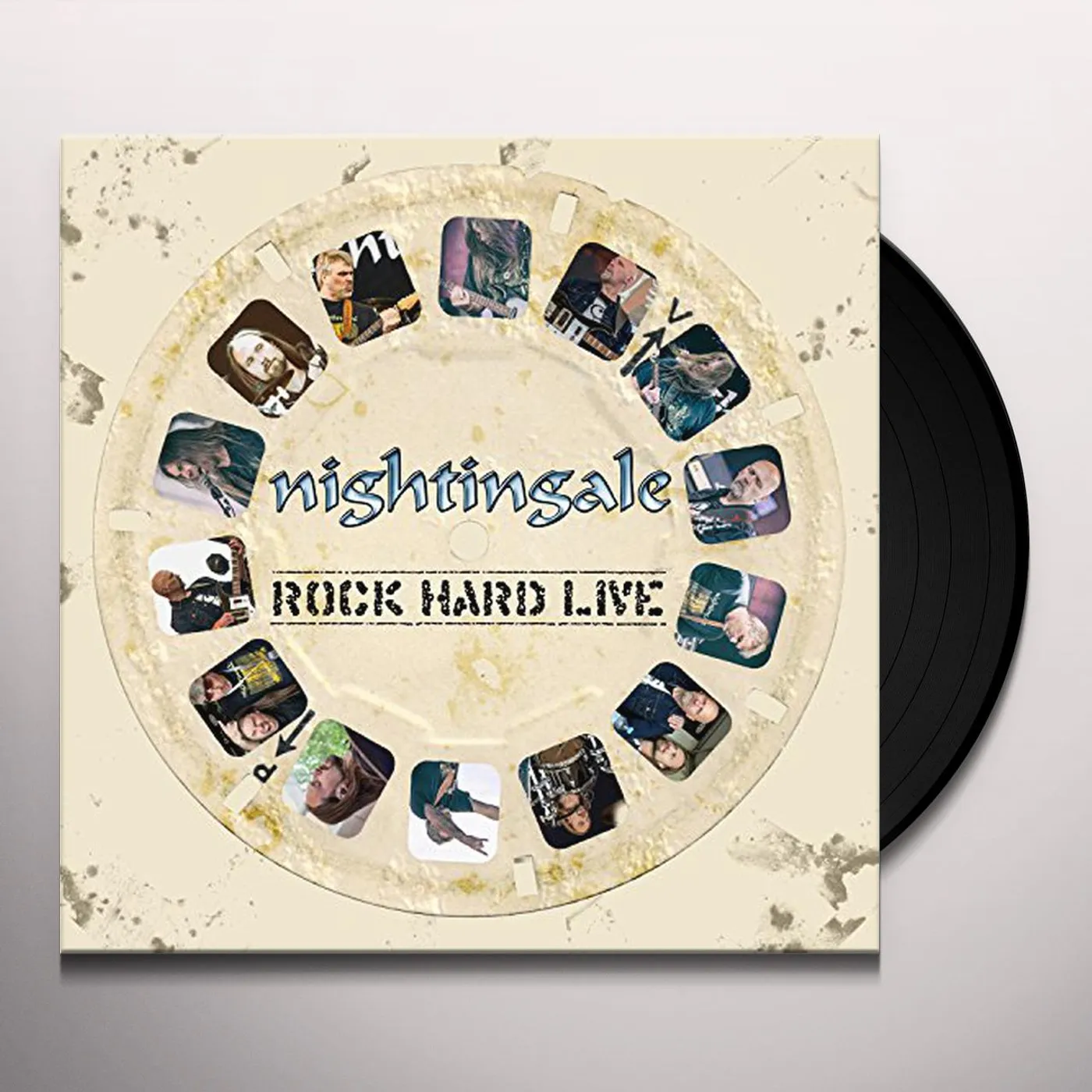 Nightingale Rock Hard Live Vinyl Record