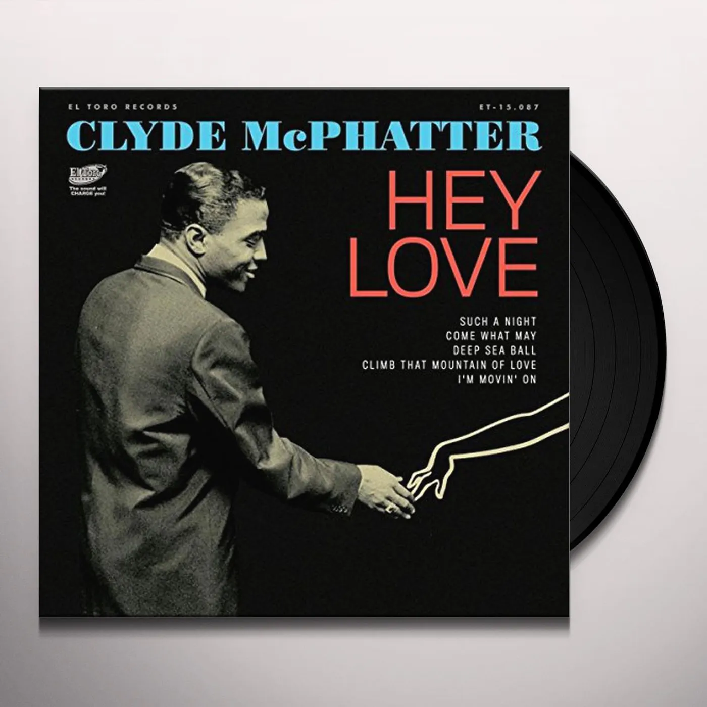 Clyde McPhatter HEY LOVE Vinyl Record