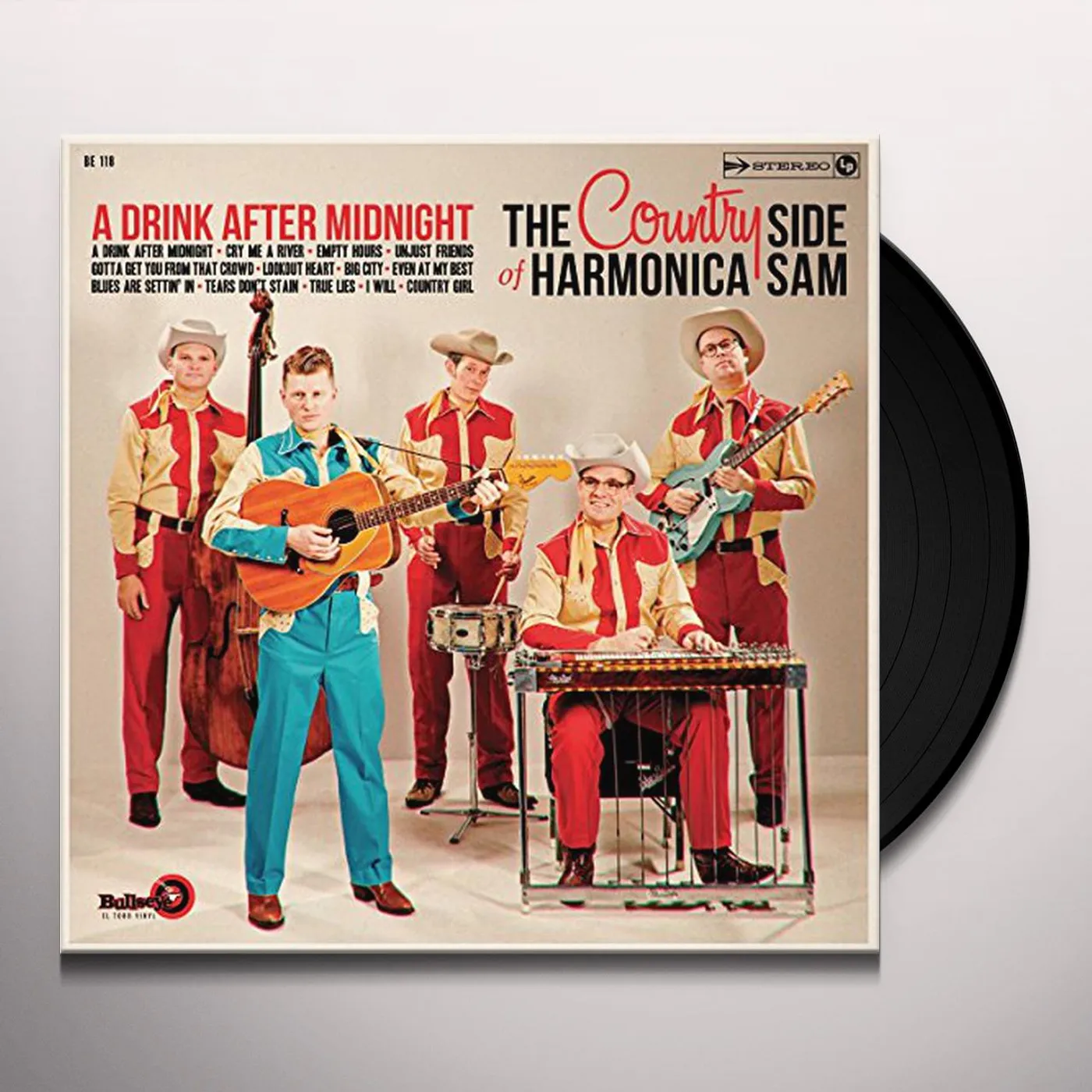 The Country Side Of Harmonica Sam DRINK AFTER MIDNIGHT Vinyl Record