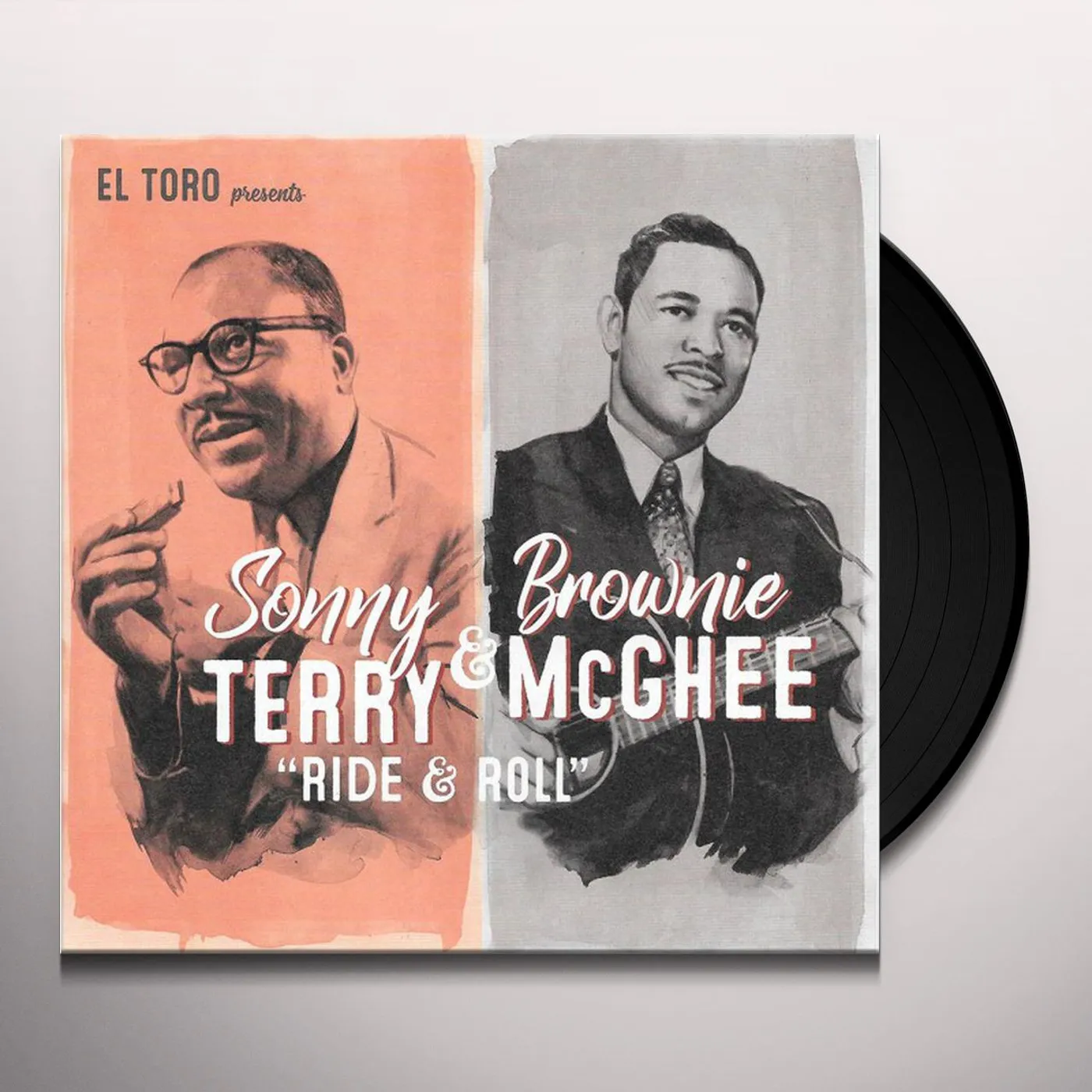 Sonny Terry and Brownie McGhee RIDE & ROLL Vinyl Record