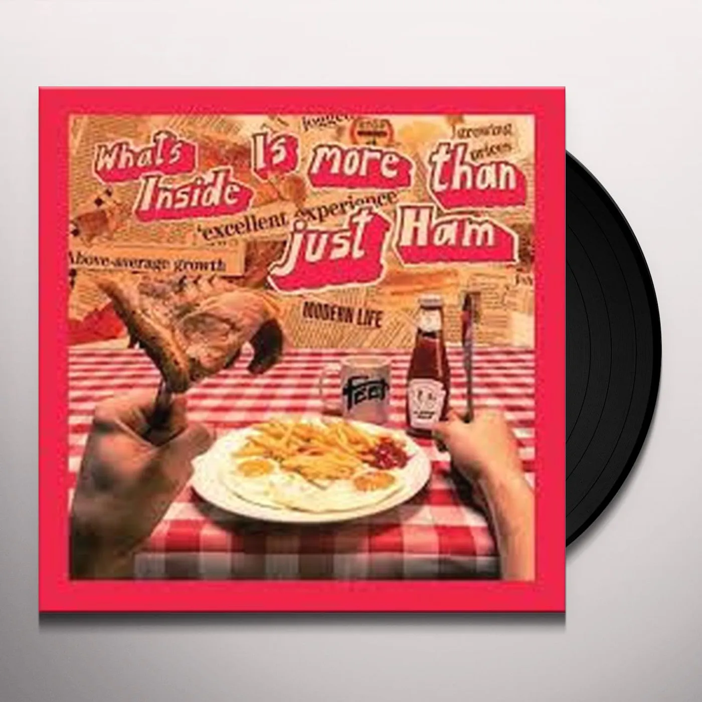 FEET What's Inside is More Than Just Ham Vinyl Record