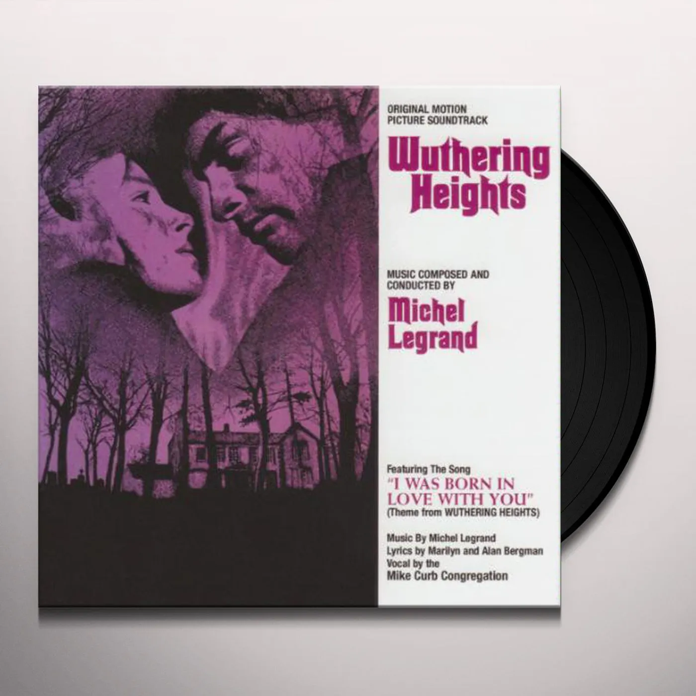 Michel Legrand WUTHERING HEIGHTS: ORIGINAL MGM MOTION PICTURE Vinyl Record