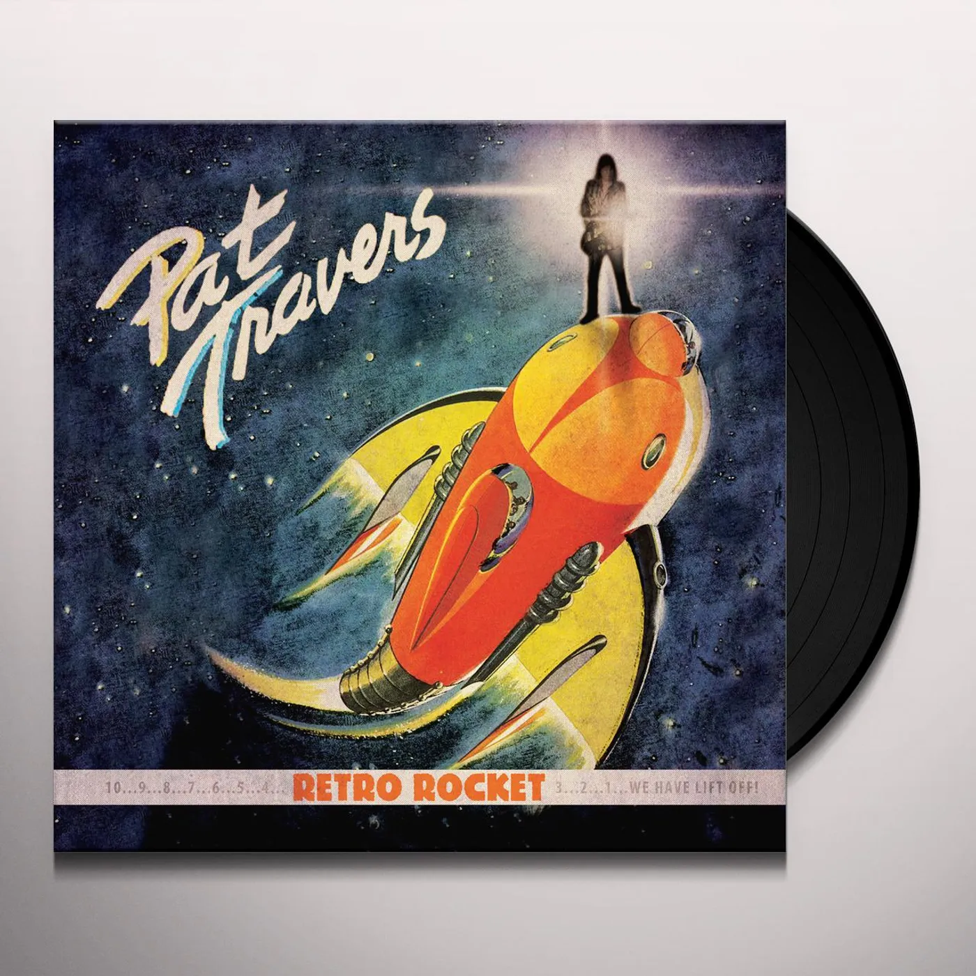 Pat Travers Retro Rocket Vinyl Record