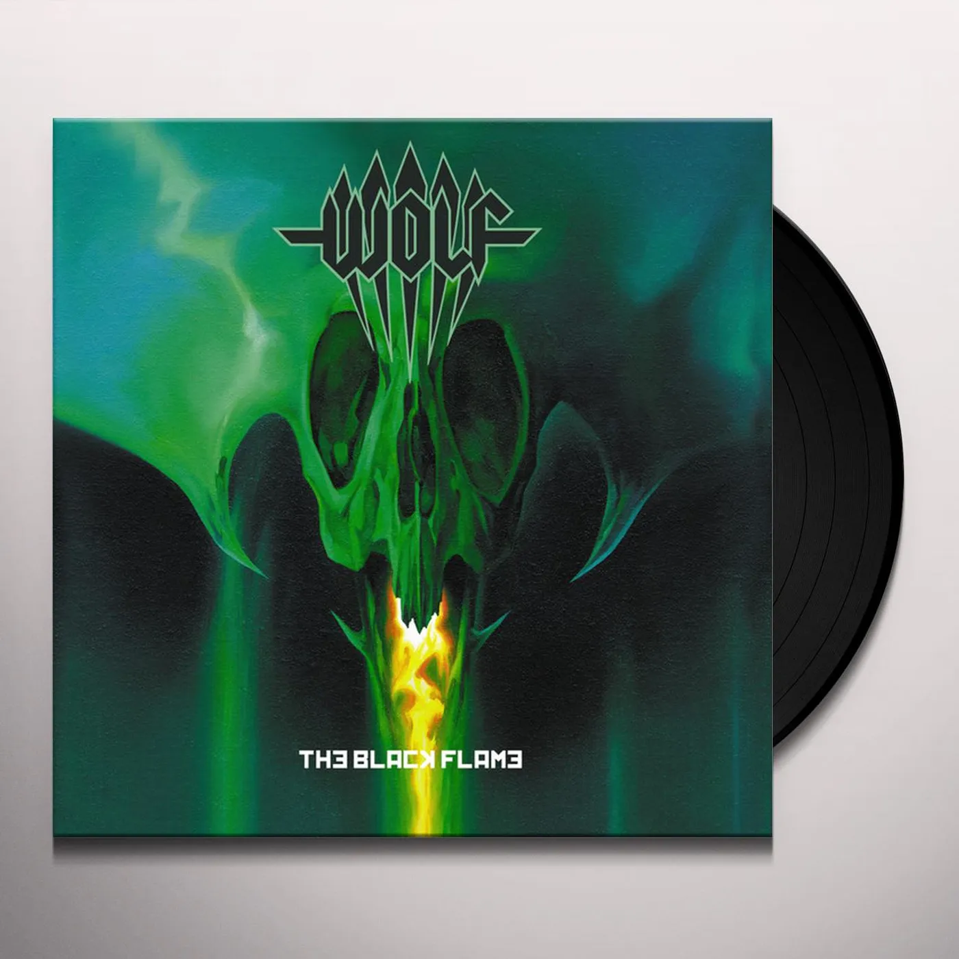 Wolf BLACK FLAME Vinyl Record