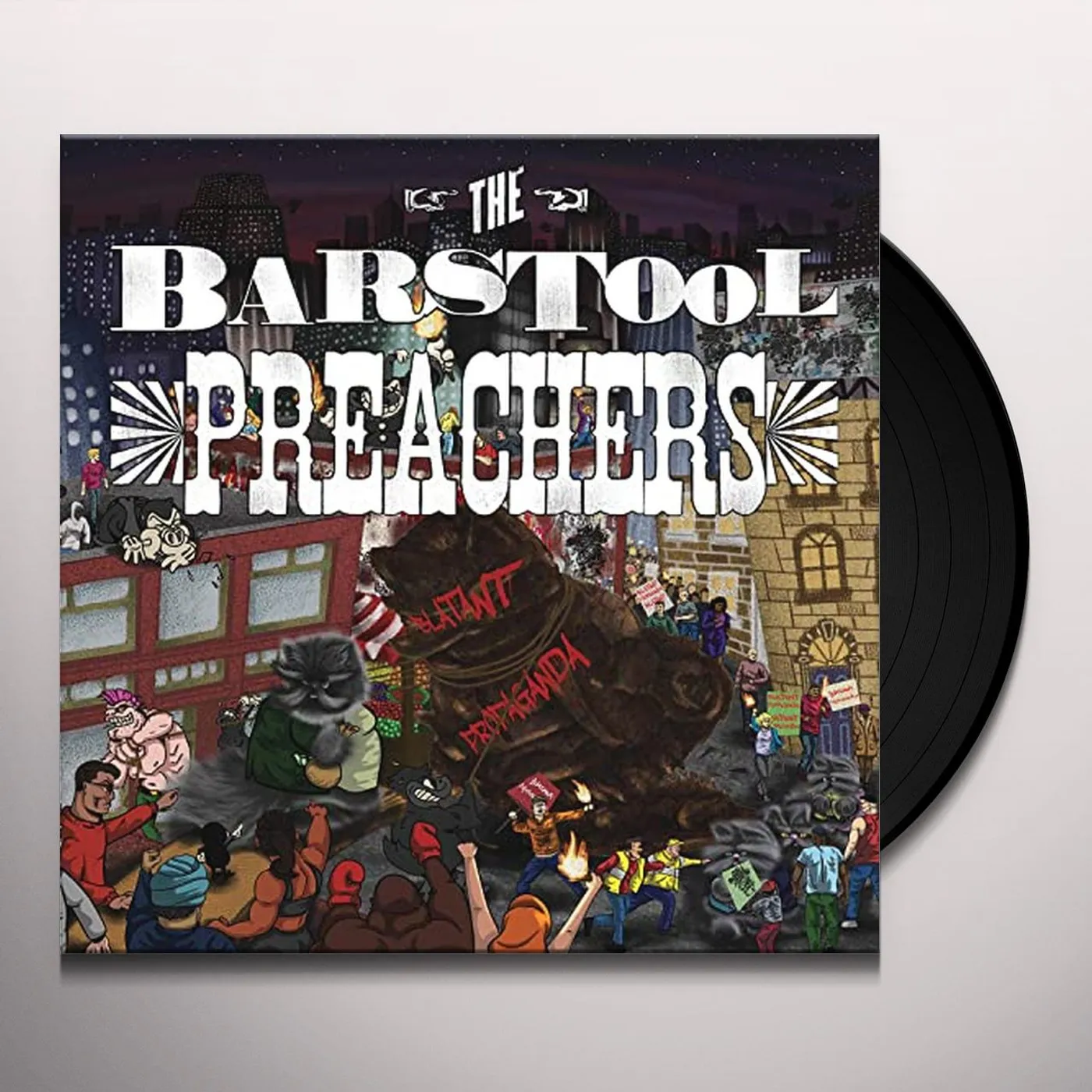 The Bar Stool Preachers ONE FOOL DOWN / OWN WORST ENEMY Vinyl Record