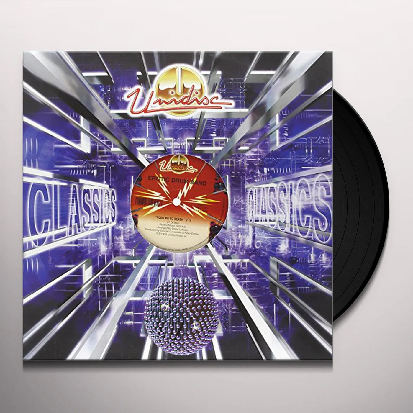 Erotic Drum Band PLUG ME TO DEATH / POP MUZIK / POP POP SHOO WAH Vinyl Record