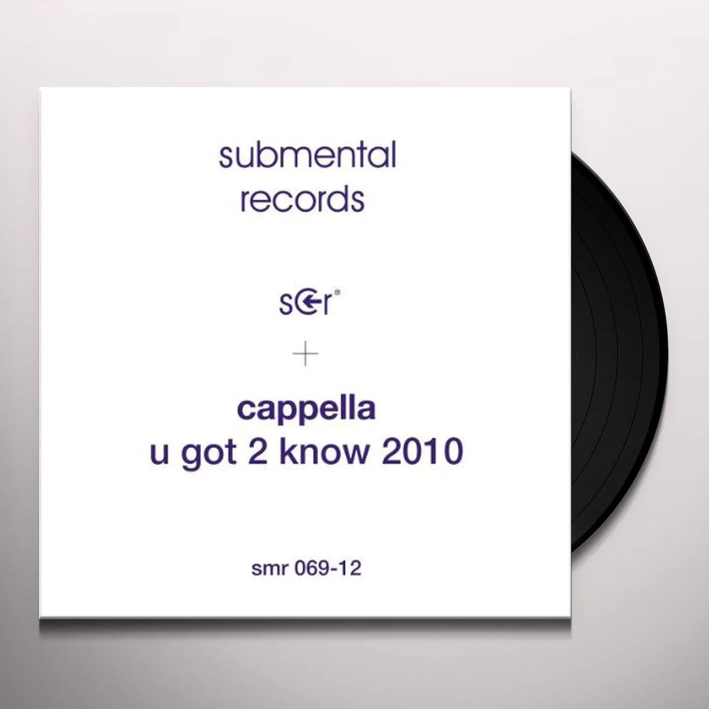 Cappella U Got 2 Know 2010 Vinyl Record
