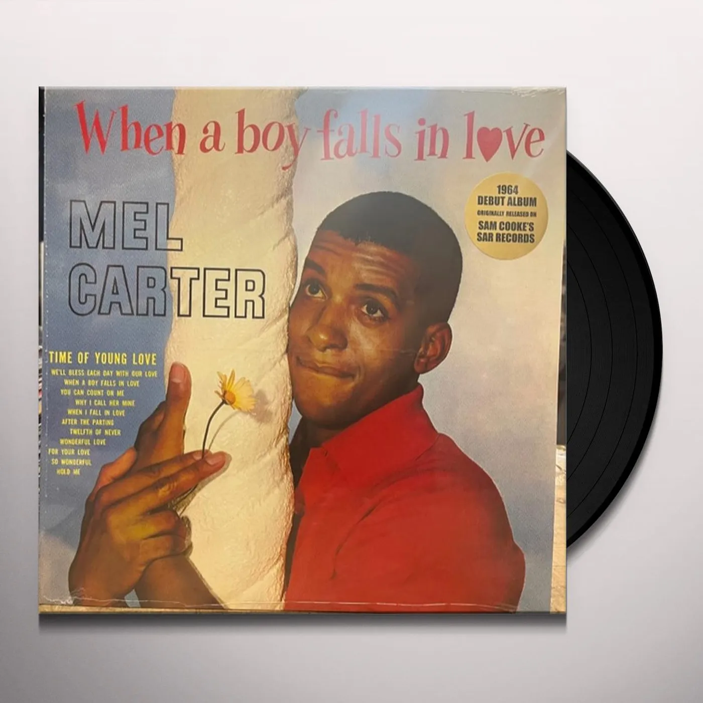 Mel Carter When A Boy Falls In Love Vinyl Record