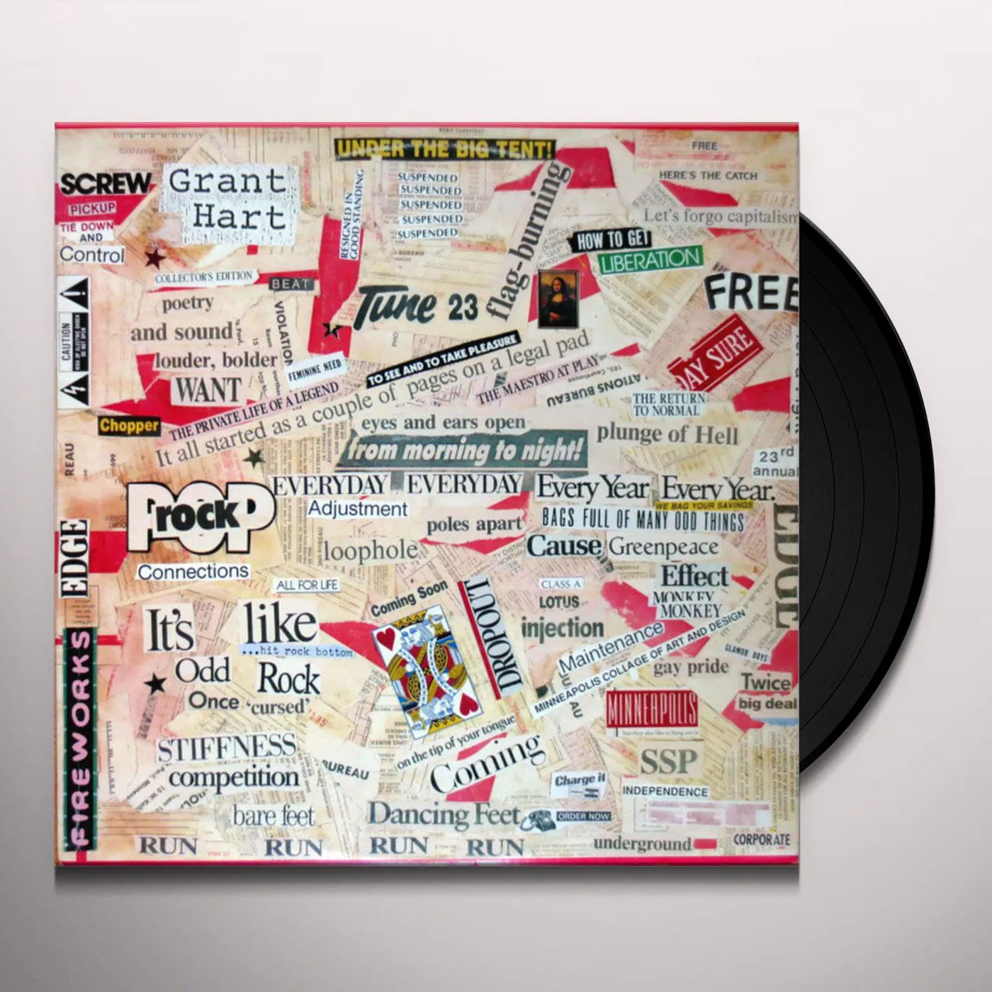 Grant Hart INTOLERANCE Vinyl Record