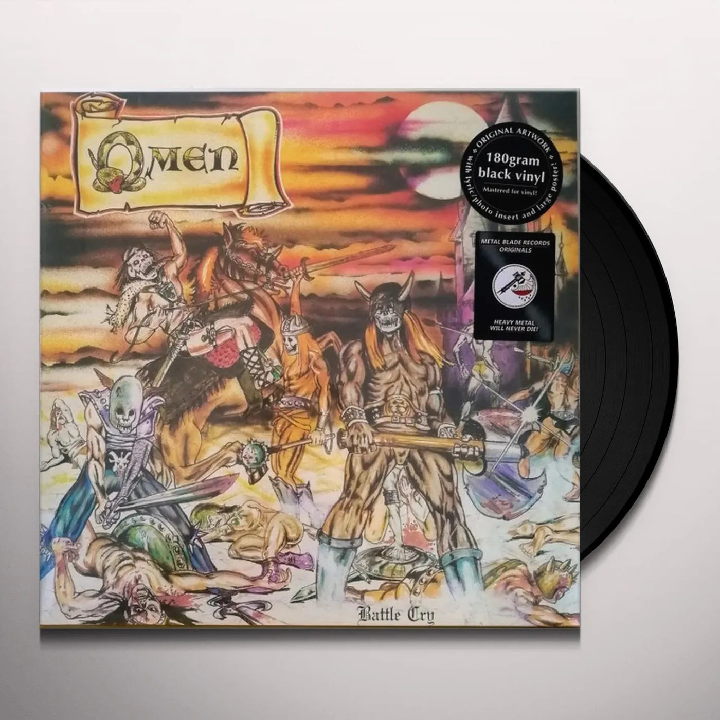 Omen BATTLE CRY (180G) Vinyl Record