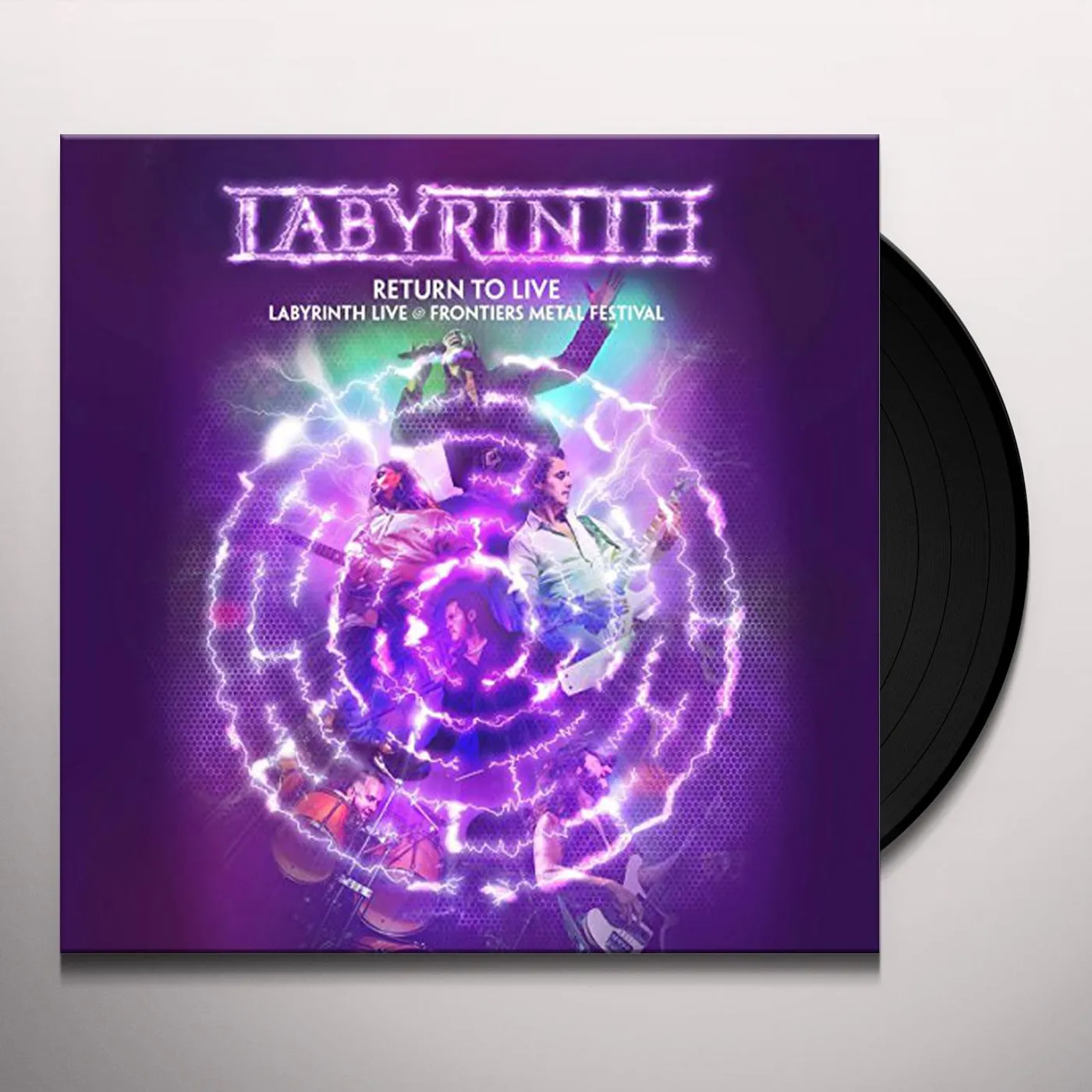 Labyrinth Return to Live Vinyl Record