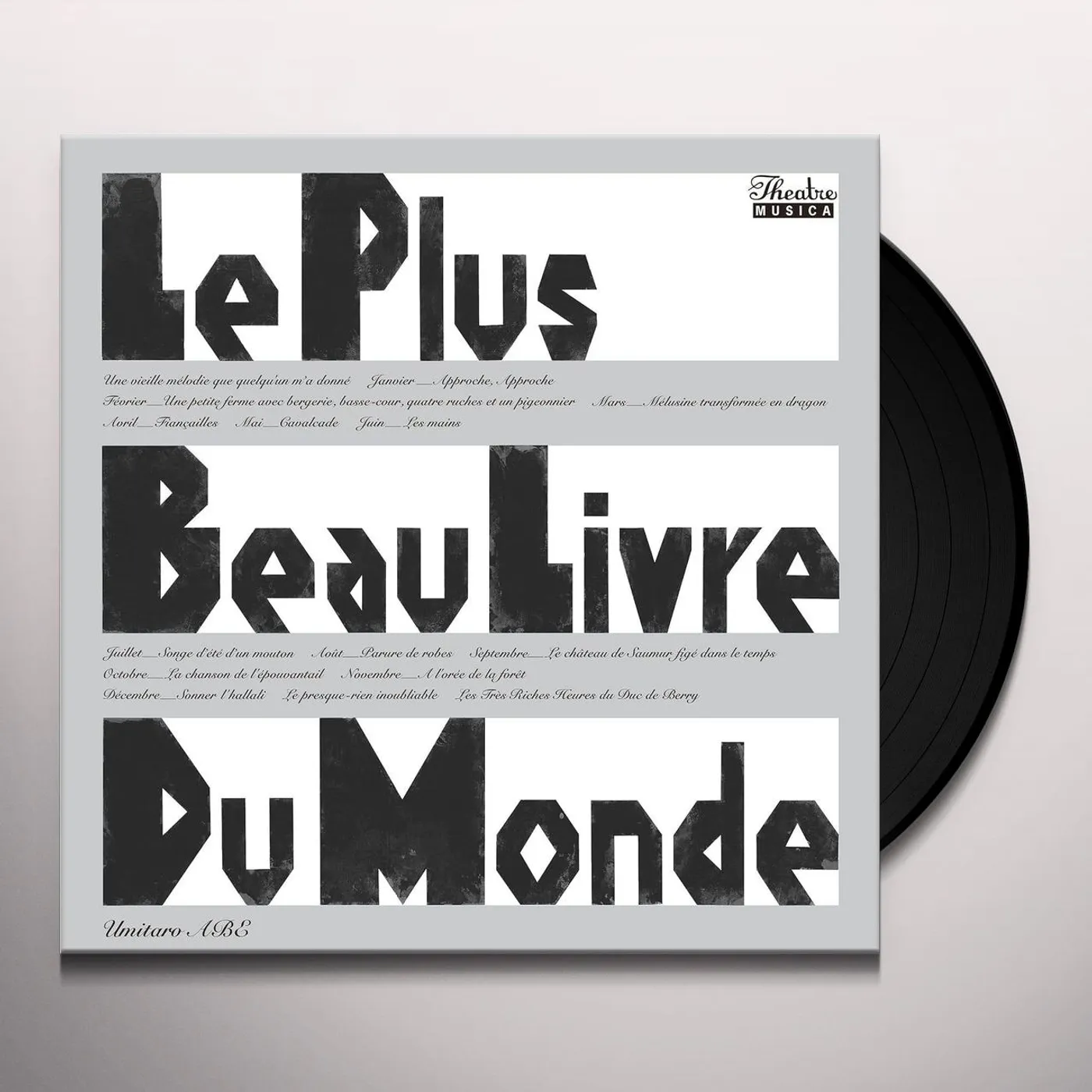 Umitaro Abe Le Plus Beau Livre Du Monde Vinyl Record