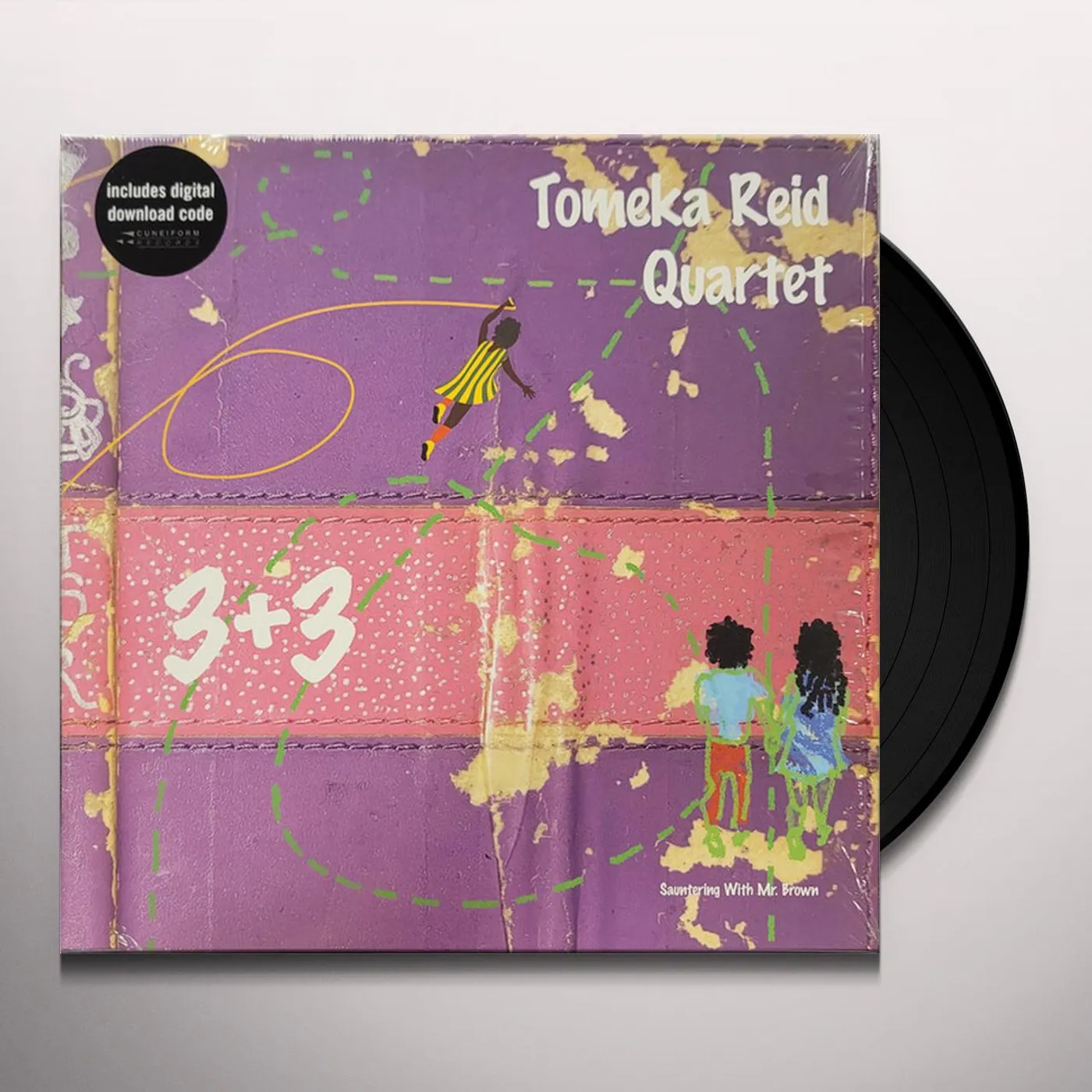 Tomeka Reid 3+3 Vinyl Record