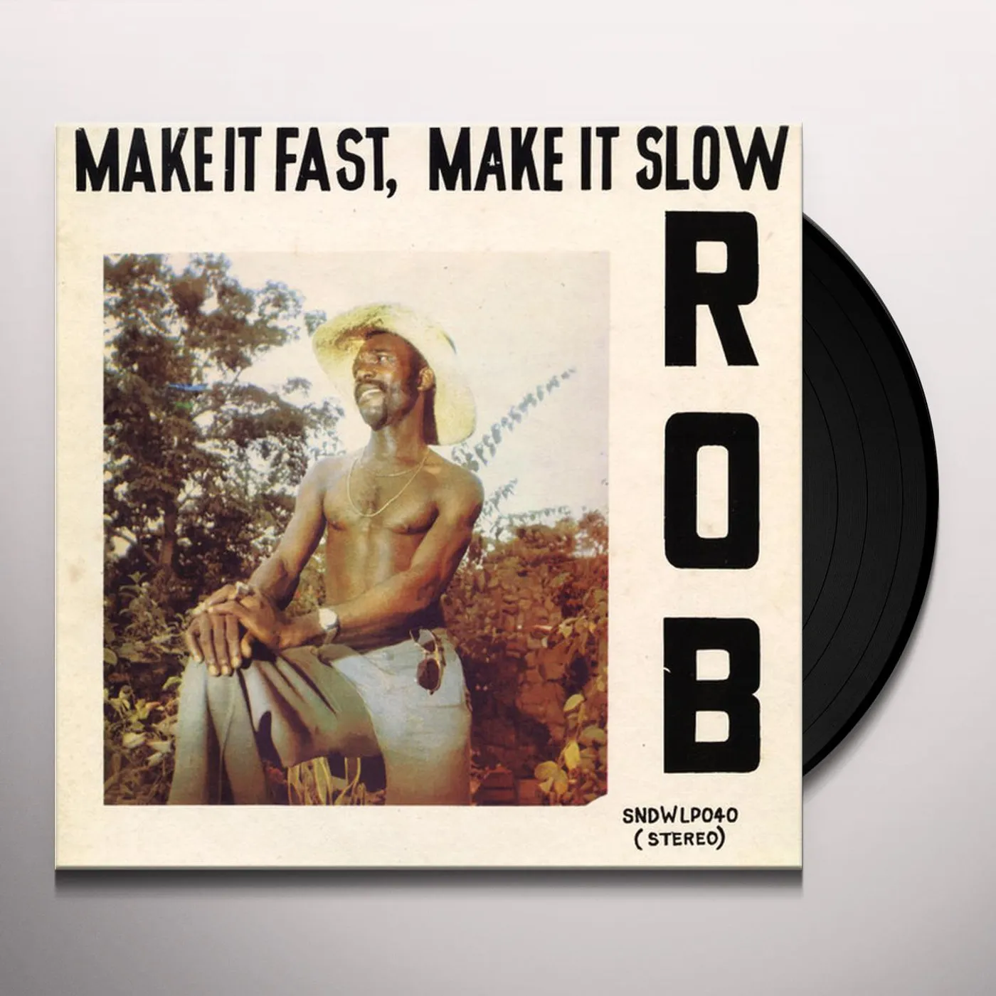 Rob Make It Fast, Make It Slow Vinyl Record