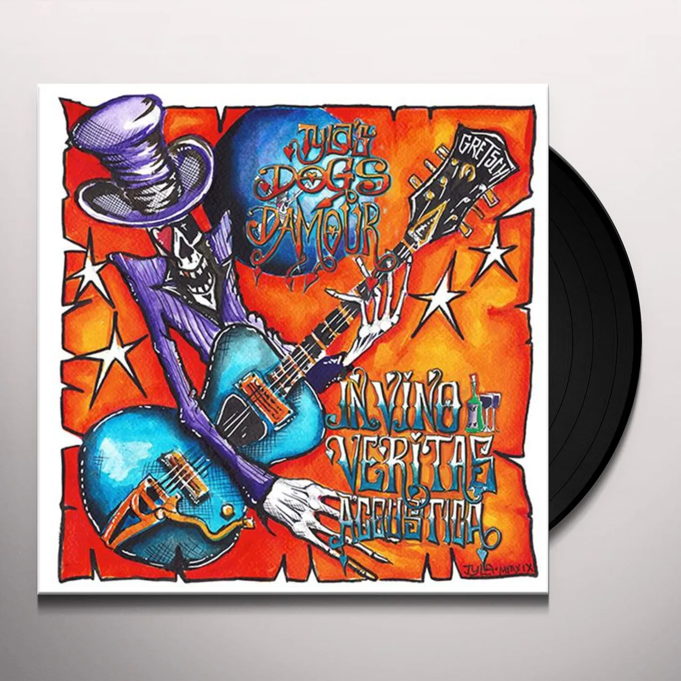 Tyla's Dogs D'Amour IN VINO VERITAS (ACOUSTICA) Vinyl Record