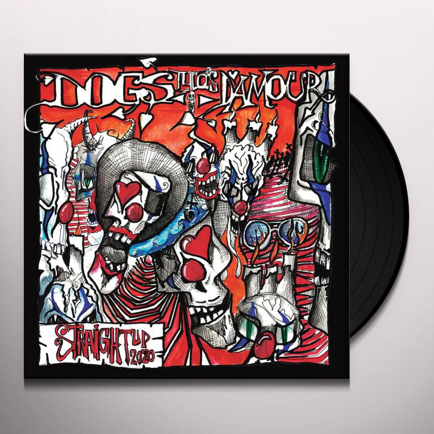 Tyla's Dogs D'Amour Straight Up 2020 Vinyl Record