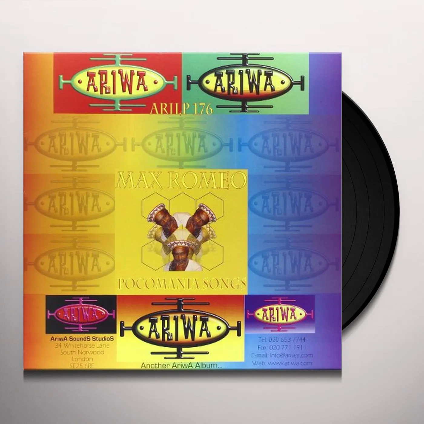 Max Romeo Pocomania Songs Vinyl Record