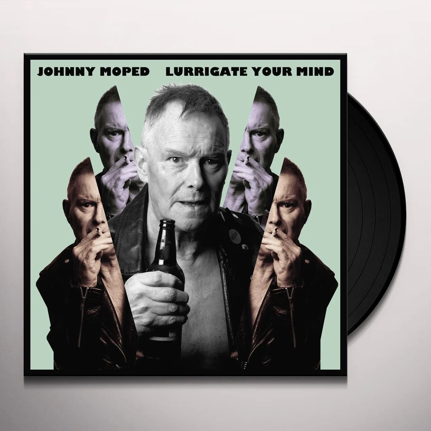 Johnny Moped Lurrigate Your Mind Vinyl Record