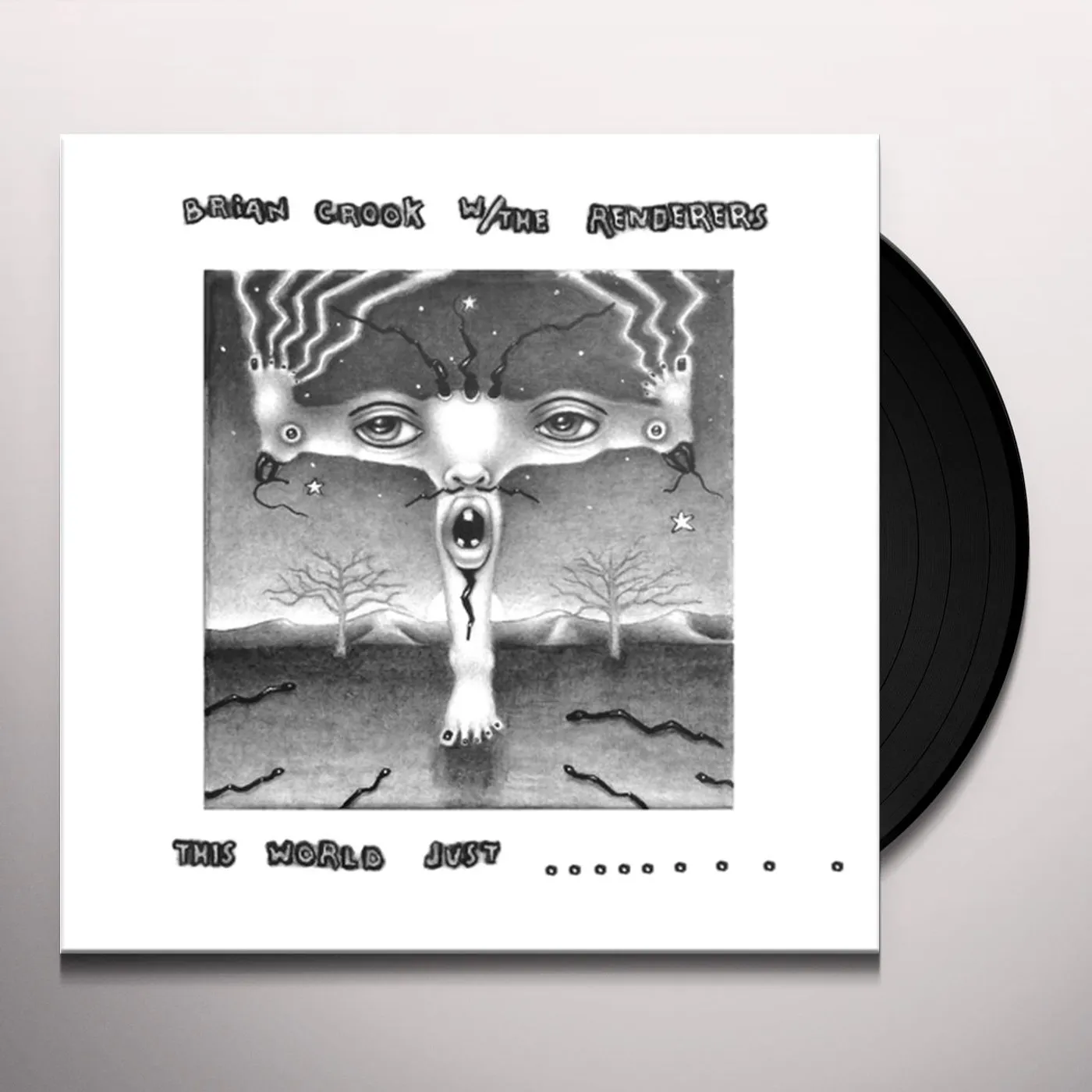 Brian Crook This World Just Eats Me up Alive Vinyl Record