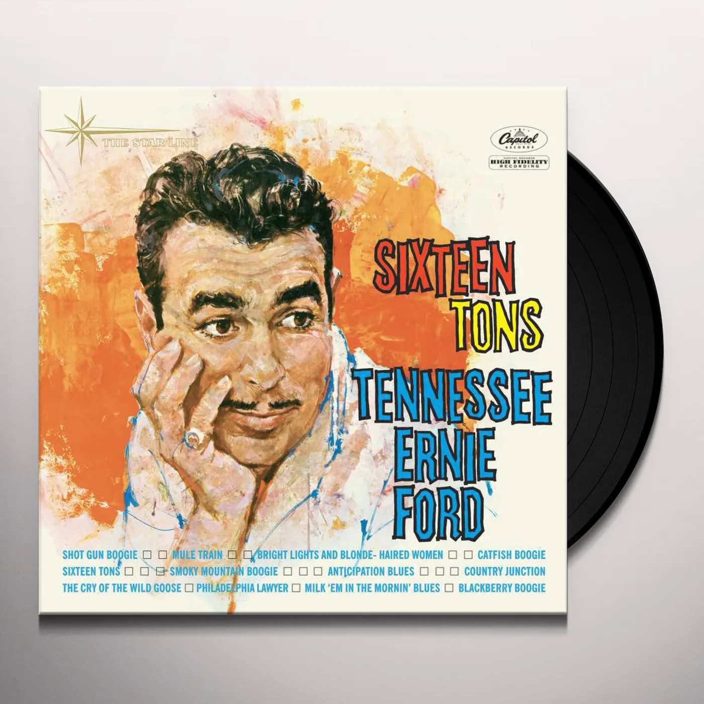 Tennessee Ernie Ford Sixteen Tons Vinyl Record