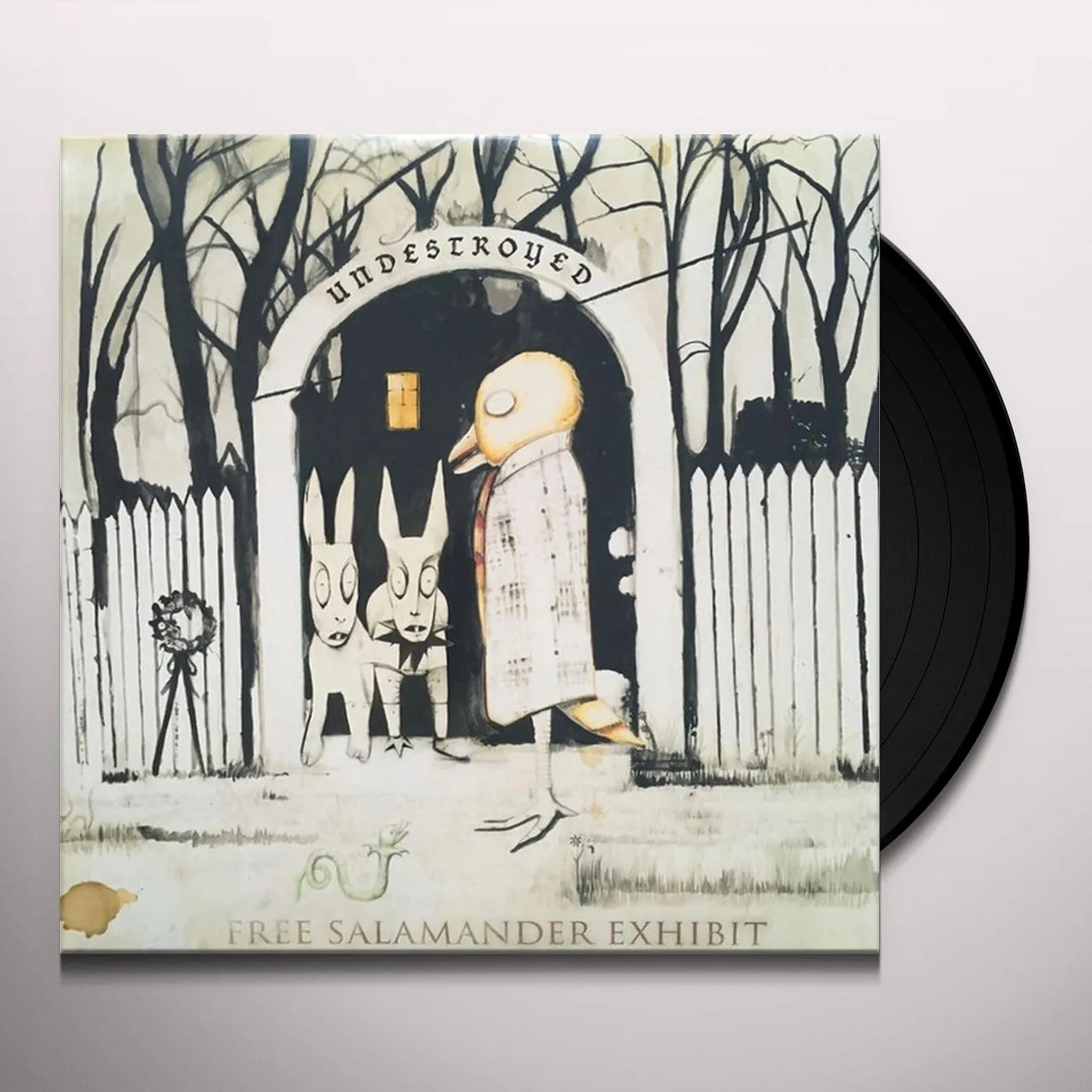 Free Salamander Exhibit Undestroyed Vinyl Record