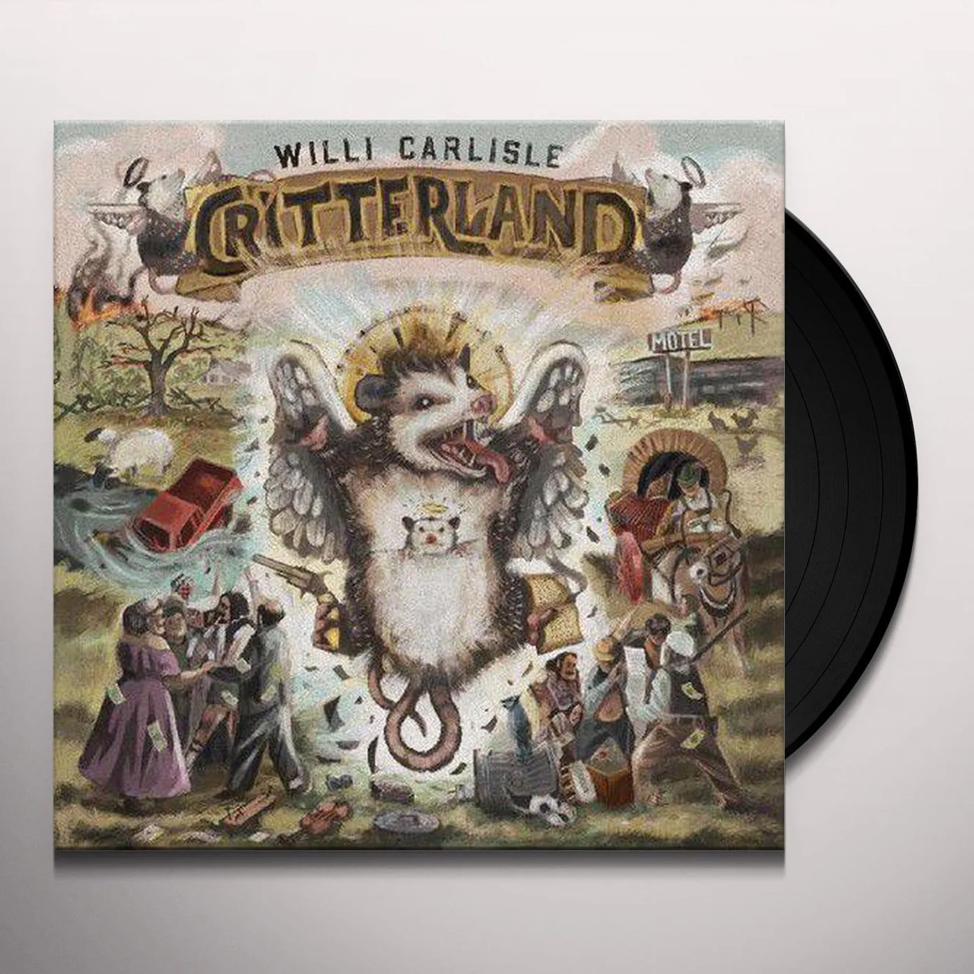 Willi Carlisle Critterland Vinyl Record