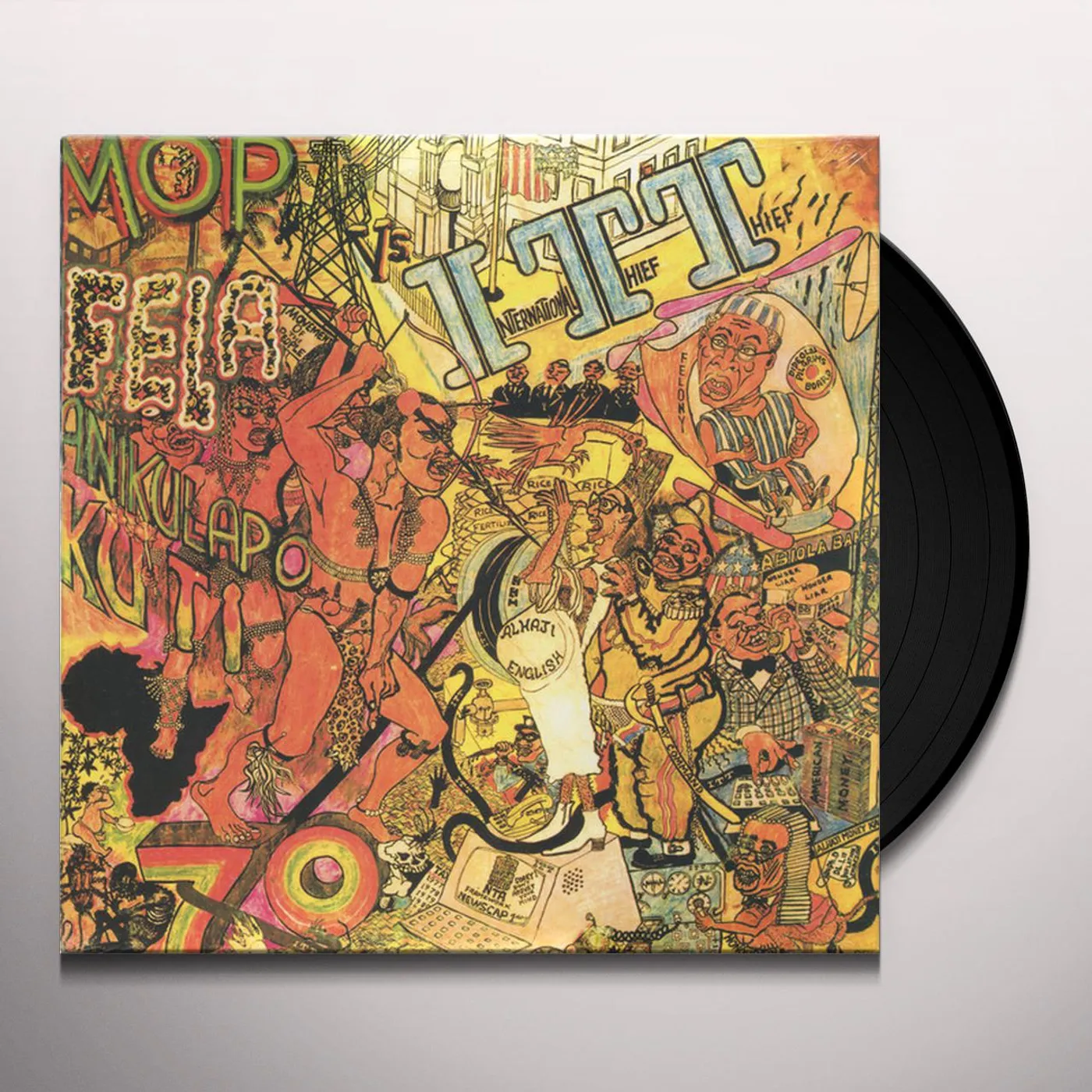 Fela Kuti I.T.T. Vinyl Record
