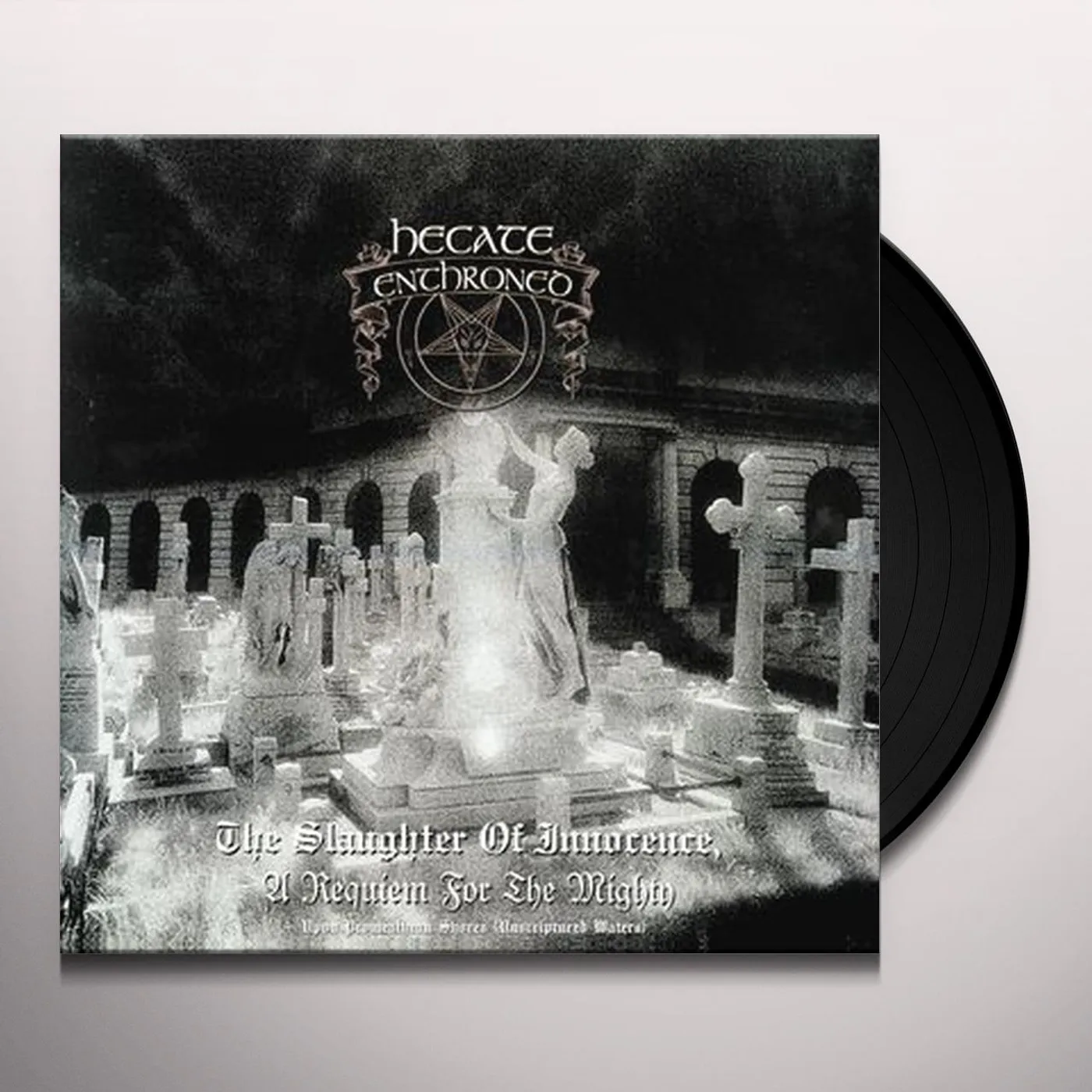 Hecate Enthroned SLAUGHTER OF INNOCENCE + UPON PROMEATHEAN SHORES Vinyl Record
