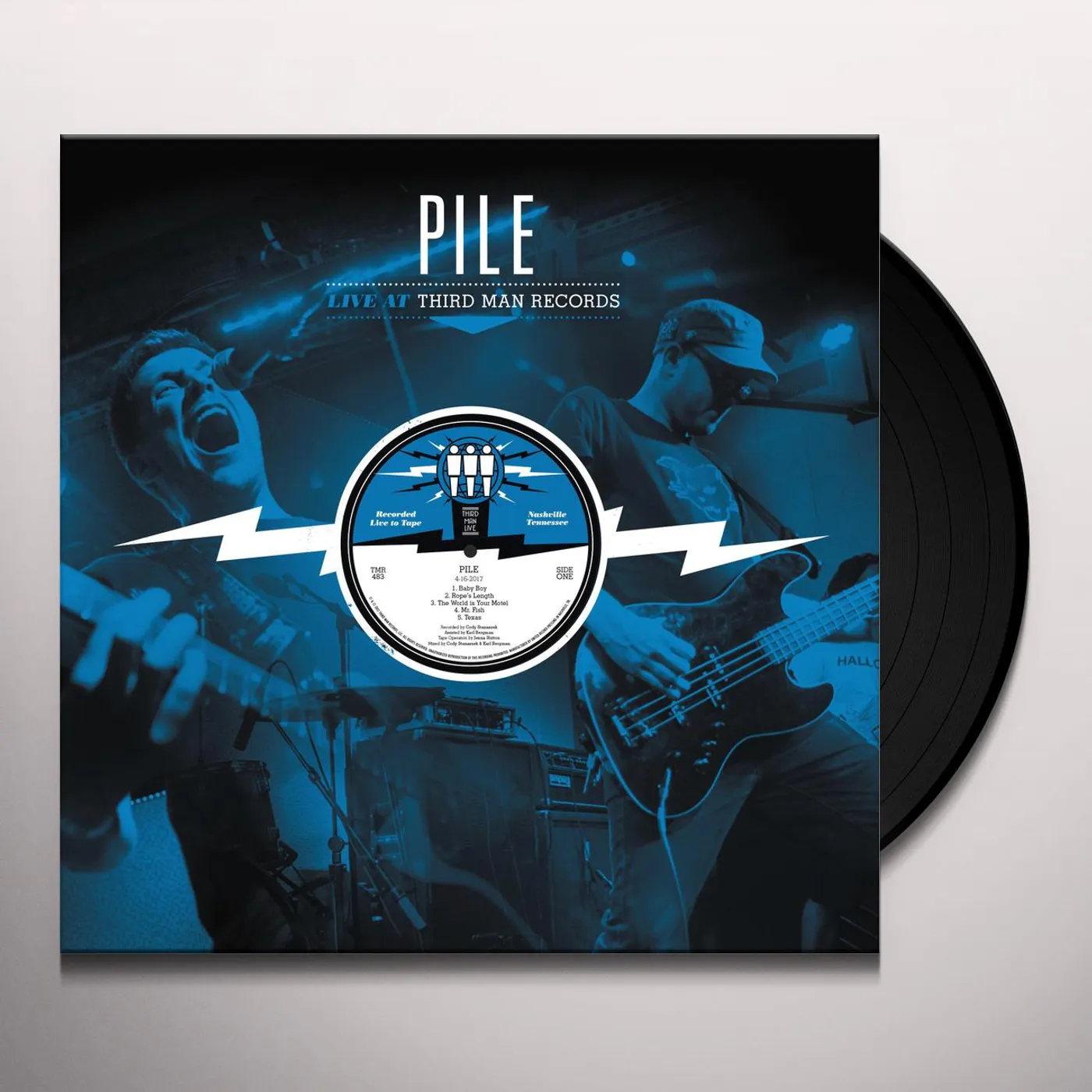 Pile LIVE AT THIRD MAN RECORDS 04-16-2017 Vinyl Record