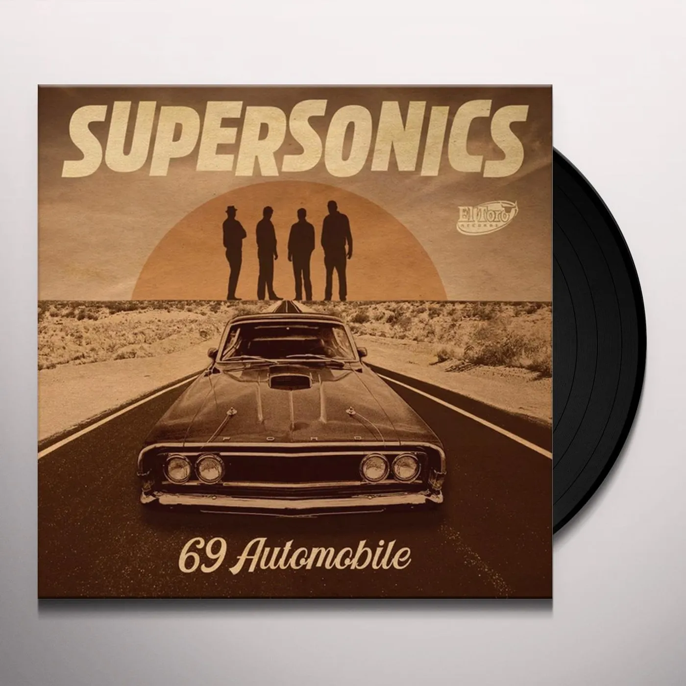The Supersonics 69 AUTOMOBILE Vinyl Record
