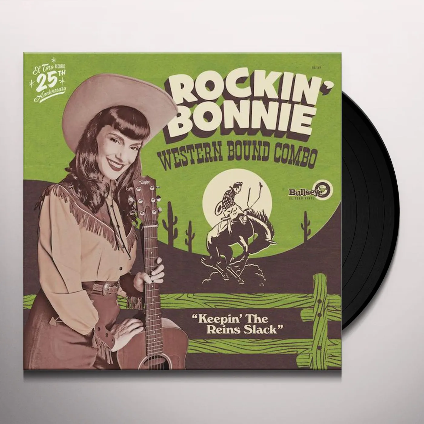 Rockin' Bonnie Western Bound Combo KEEPIN THE REINS SLACK Vinyl Record