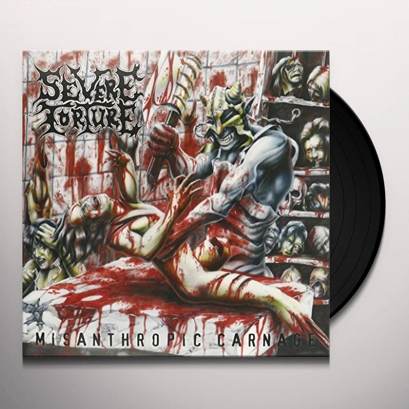 Severe Torture Misanthropic Carnage Vinyl Record