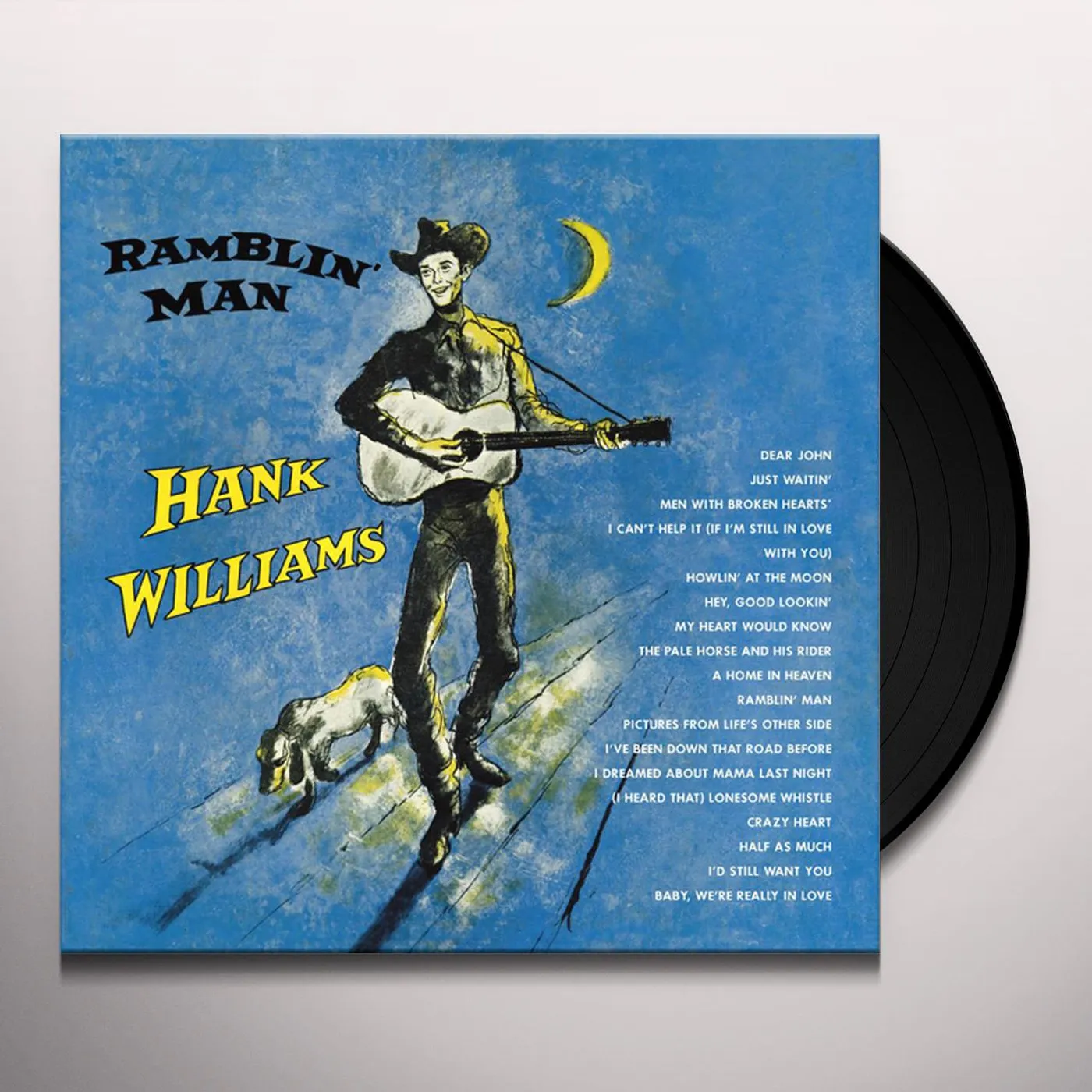 Hank Williams Ramblin' Man Vinyl Record