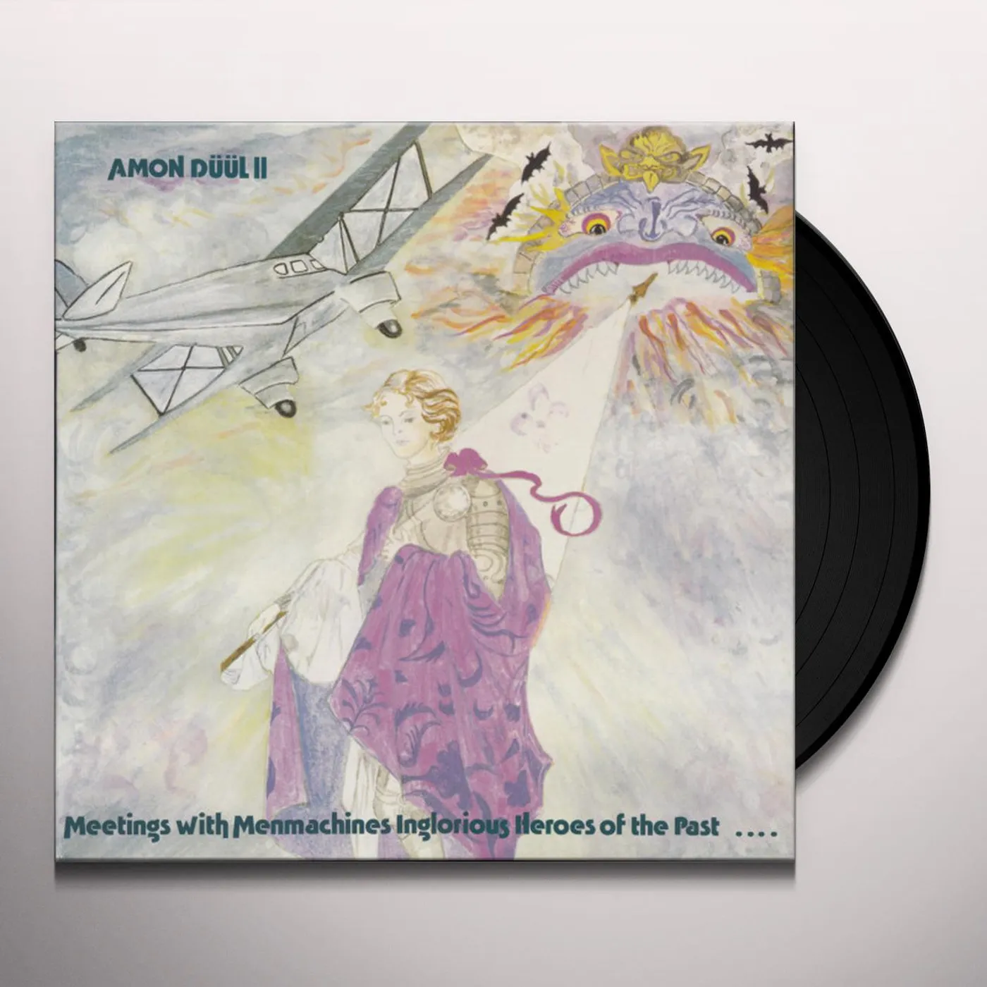 Amon Düül MEETINGS WITH MENMACHINES Vinyl Record