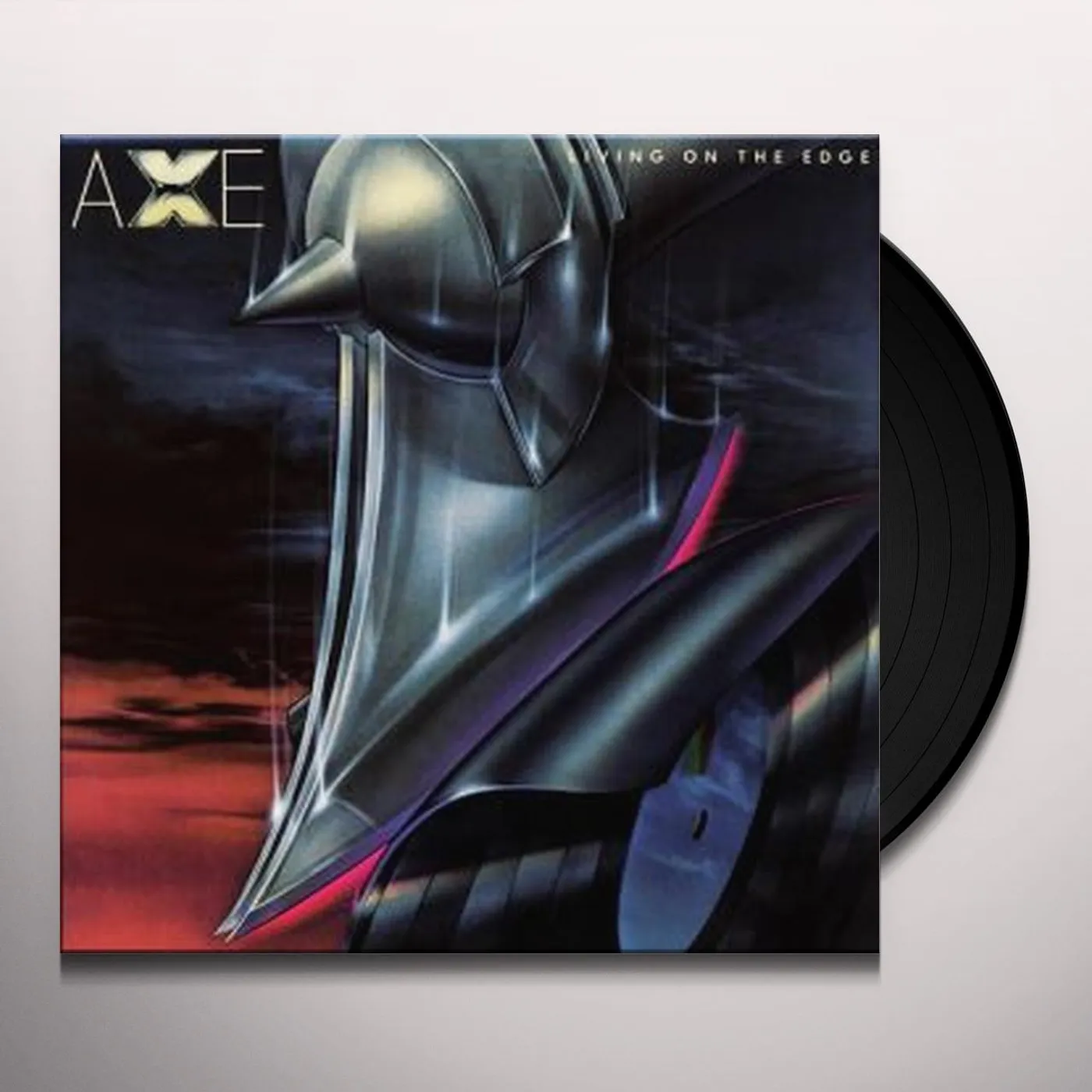 Axe Living on the Edge Vinyl Record
